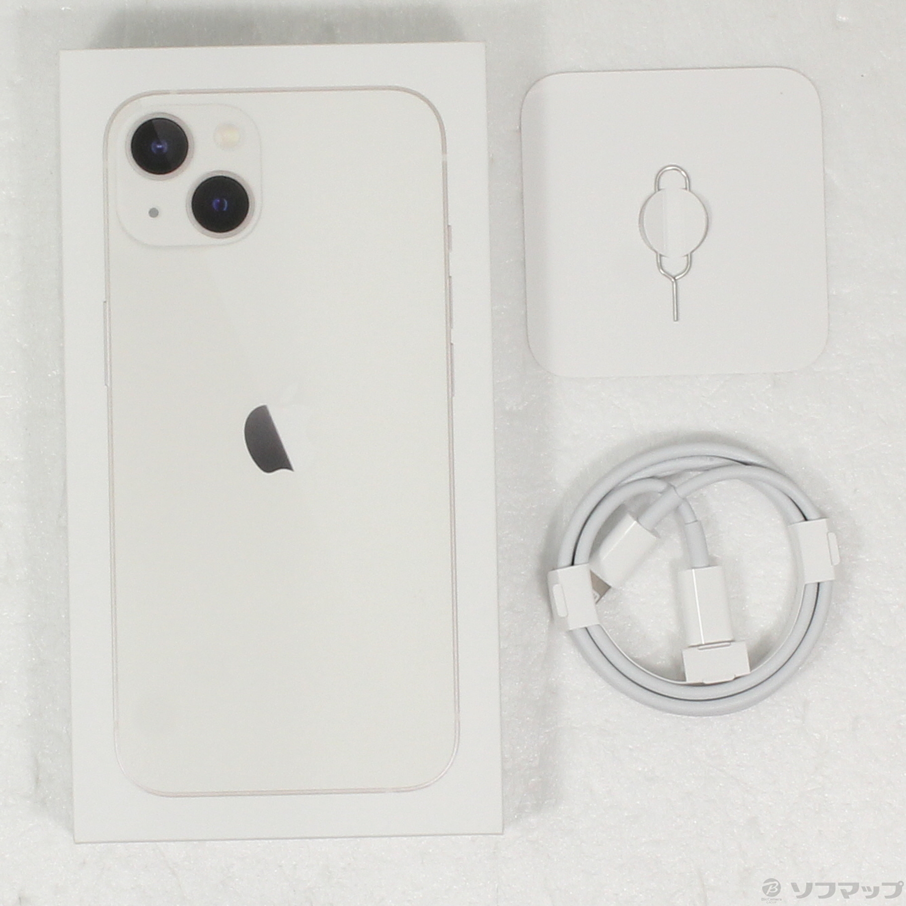 Apple iPhone 13 ホワイト 本体 充電器付き Apple iPhone 13 miniホワイト 本体と充電ケーブル付き - メルカリ
