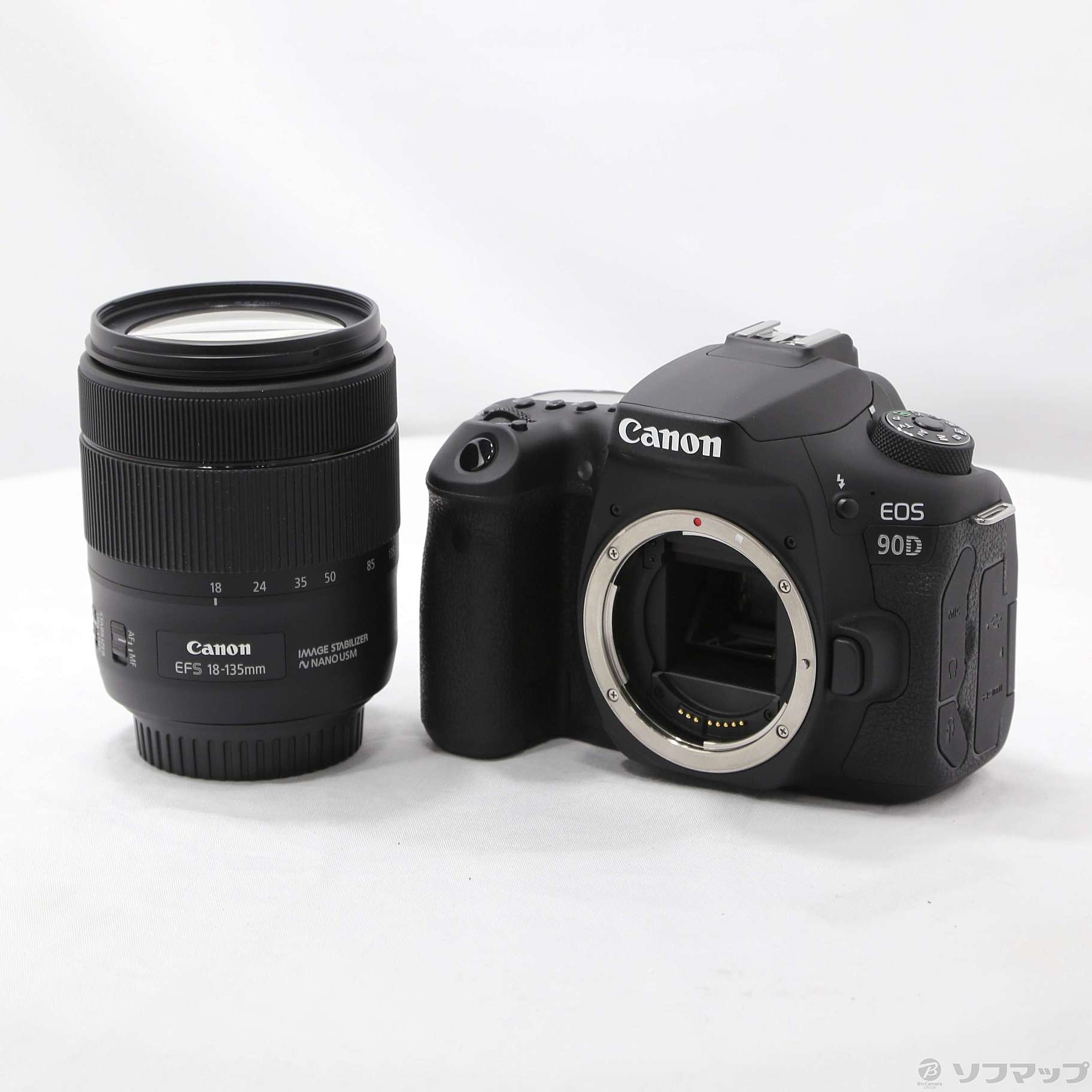 中古】EOS 90D EF-S18-135 IS USM レンズキット [2133060362622