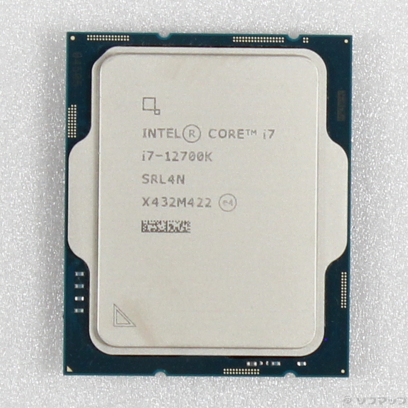 中古】Core i7 12700K 〔3.6GHz／LGA 1700〕 [2133060385966] - リコレ！|ビックカメラグループ ソフマップの 中古通販サイト