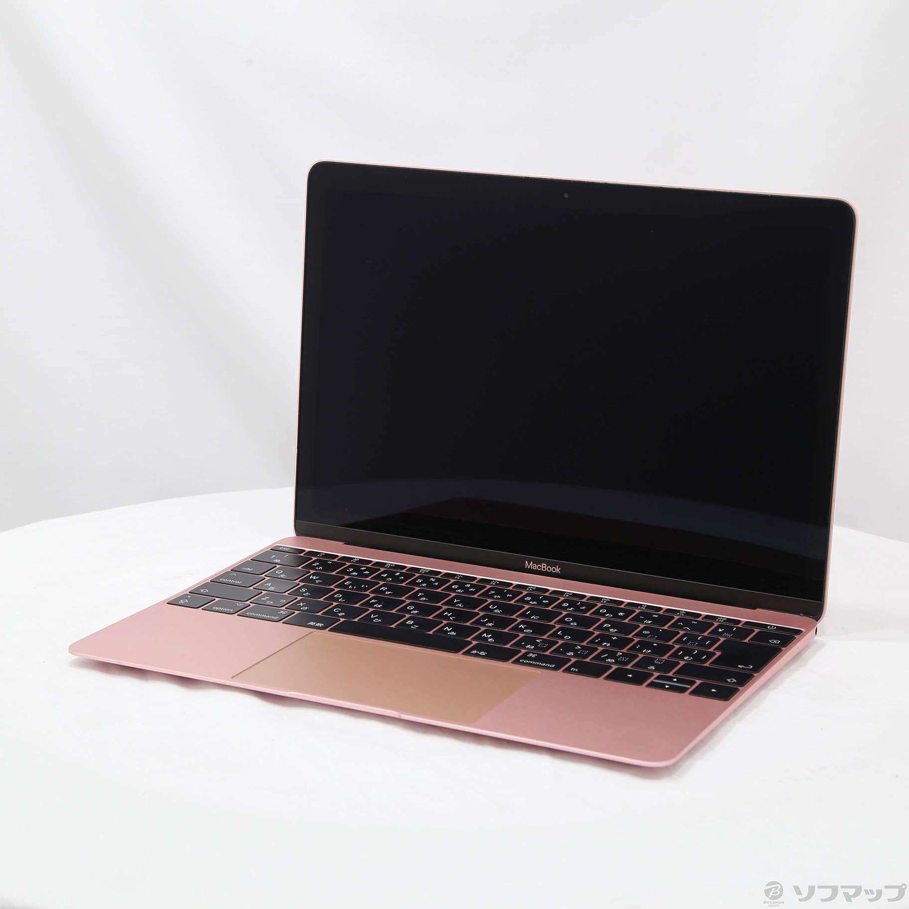 Apple - MacBook MNYN2J/A 12型  2017 ローズゴールド 中古 美品】MacBook 2017 ローズゴールド 12-inch（中古MacBook 12