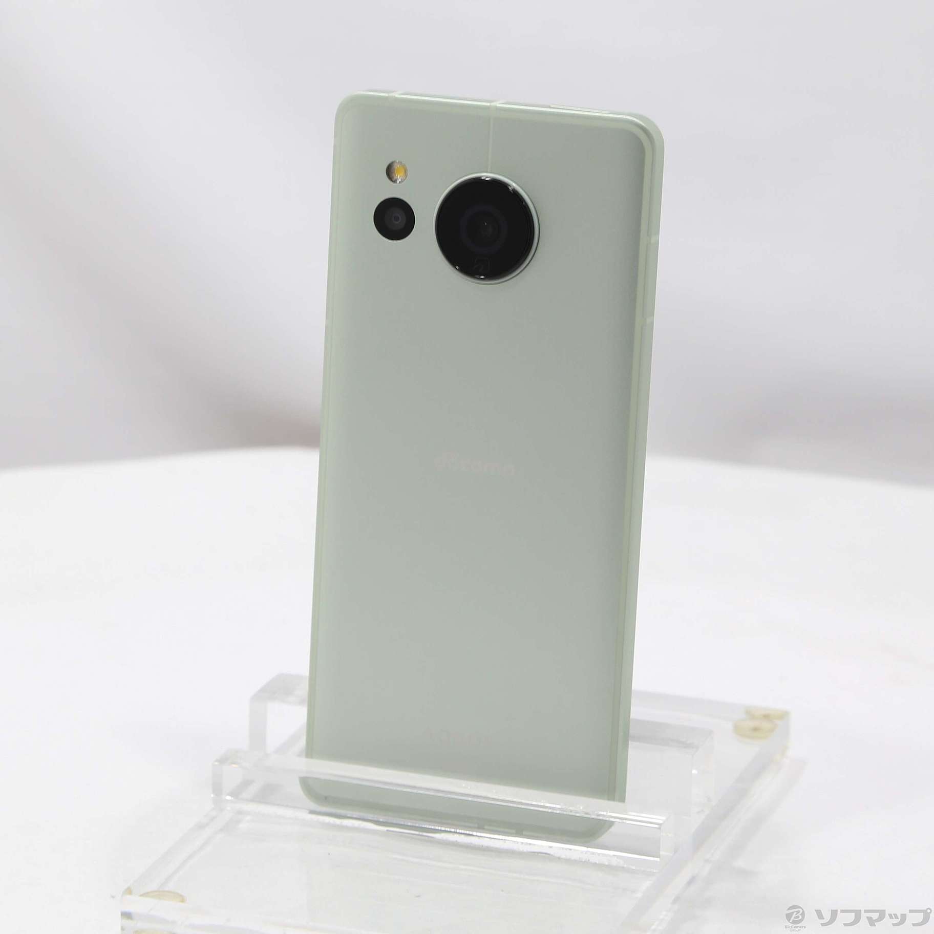 中古】AQUOS sense8 128GB ペールグリーン SH-54D docomo SIMフリー