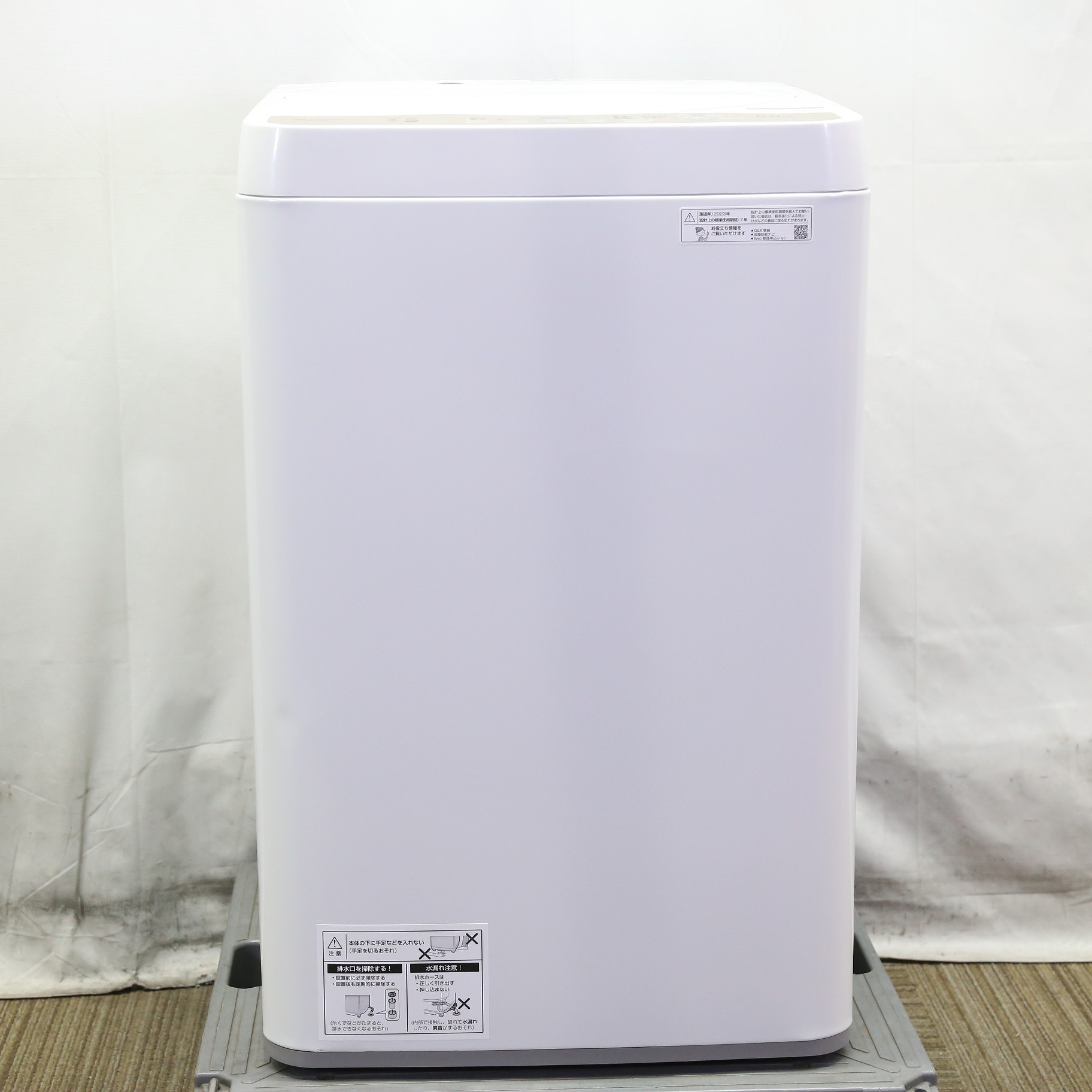 中古】〔展示品〕 全自動洗濯機 ゴールド系 ES-GE6H-N ［洗濯6.0kg 