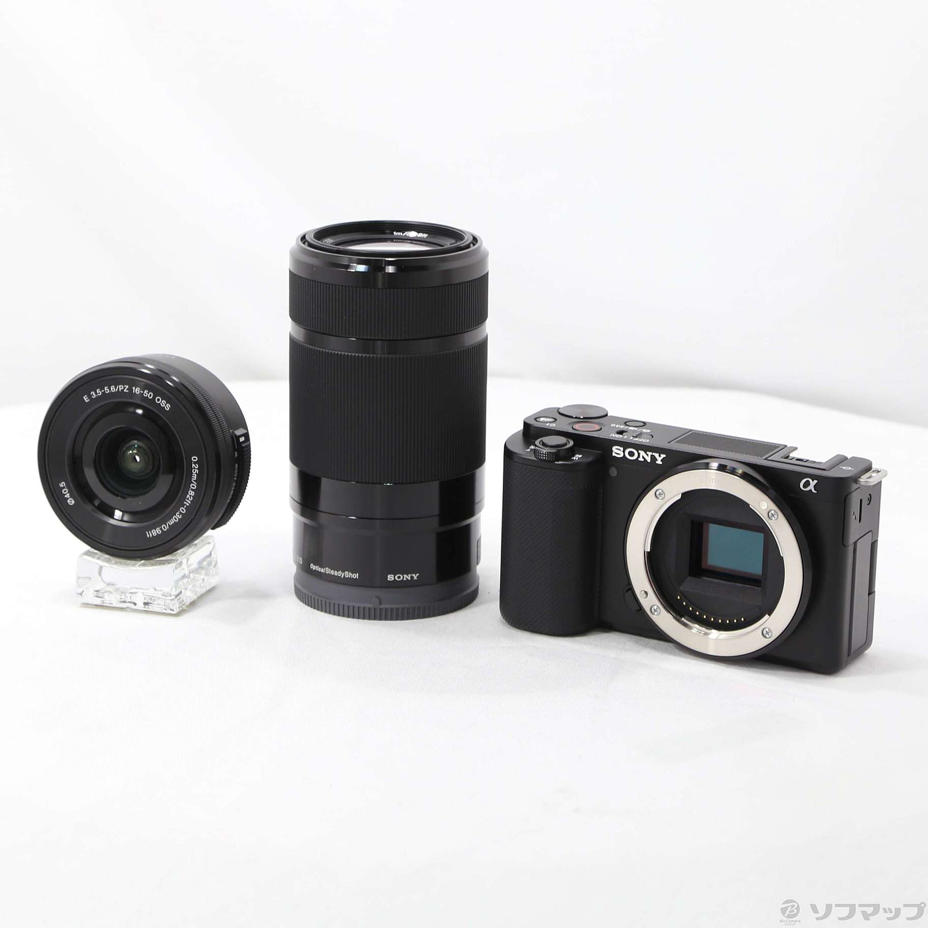 中古】VLOGCAM ZV-E10Y ダブルズームレンズキット ブラック [2133060537600] - リコレ！|ビックカメラグループ  ソフマップの中古通販サイト