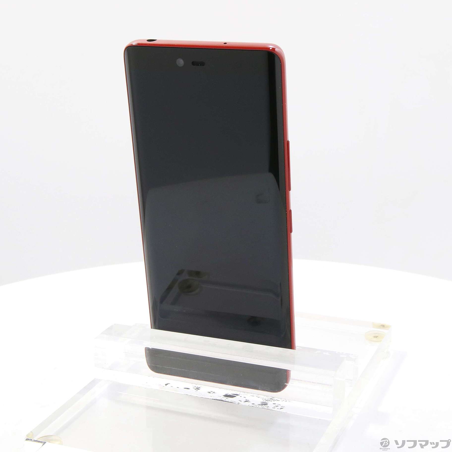 中古】Rakuten Hand 64GB クリムゾンレッド P710 楽天 SIMフリー