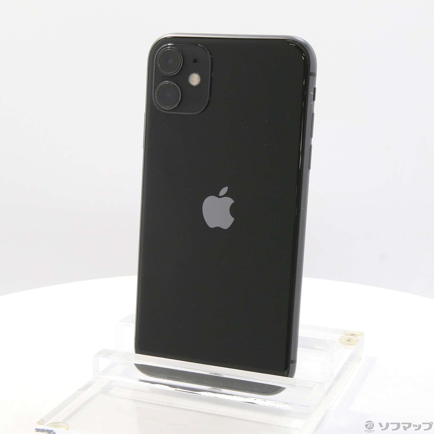 中古】iPhone11 128GB ブラック MWM02J／A SIMフリー [2133060619306 