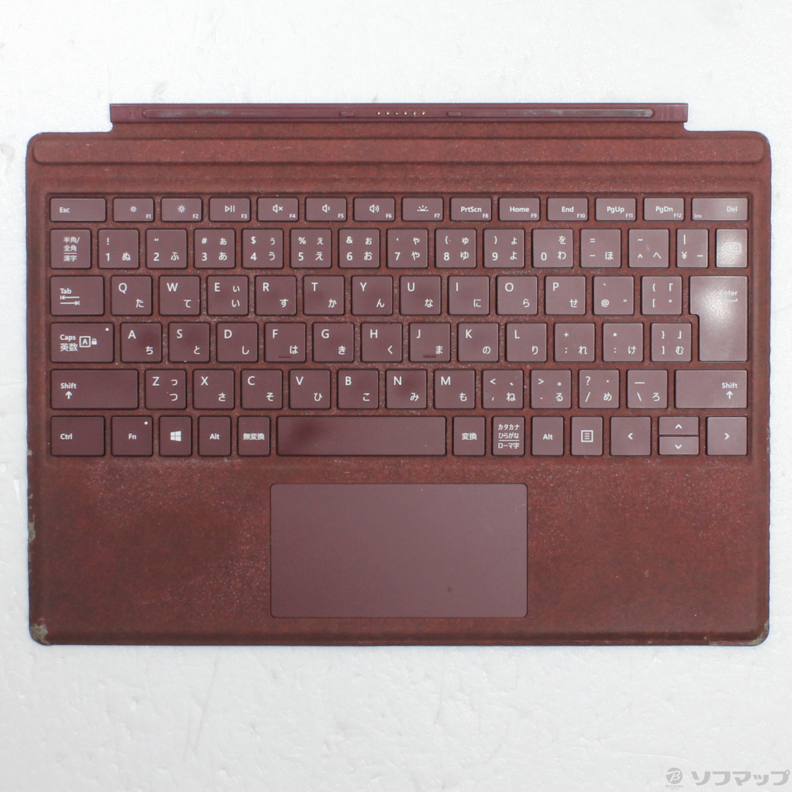 中古】Surface Pro Signature タイプカバー FFQ-00059 バーガンディ 