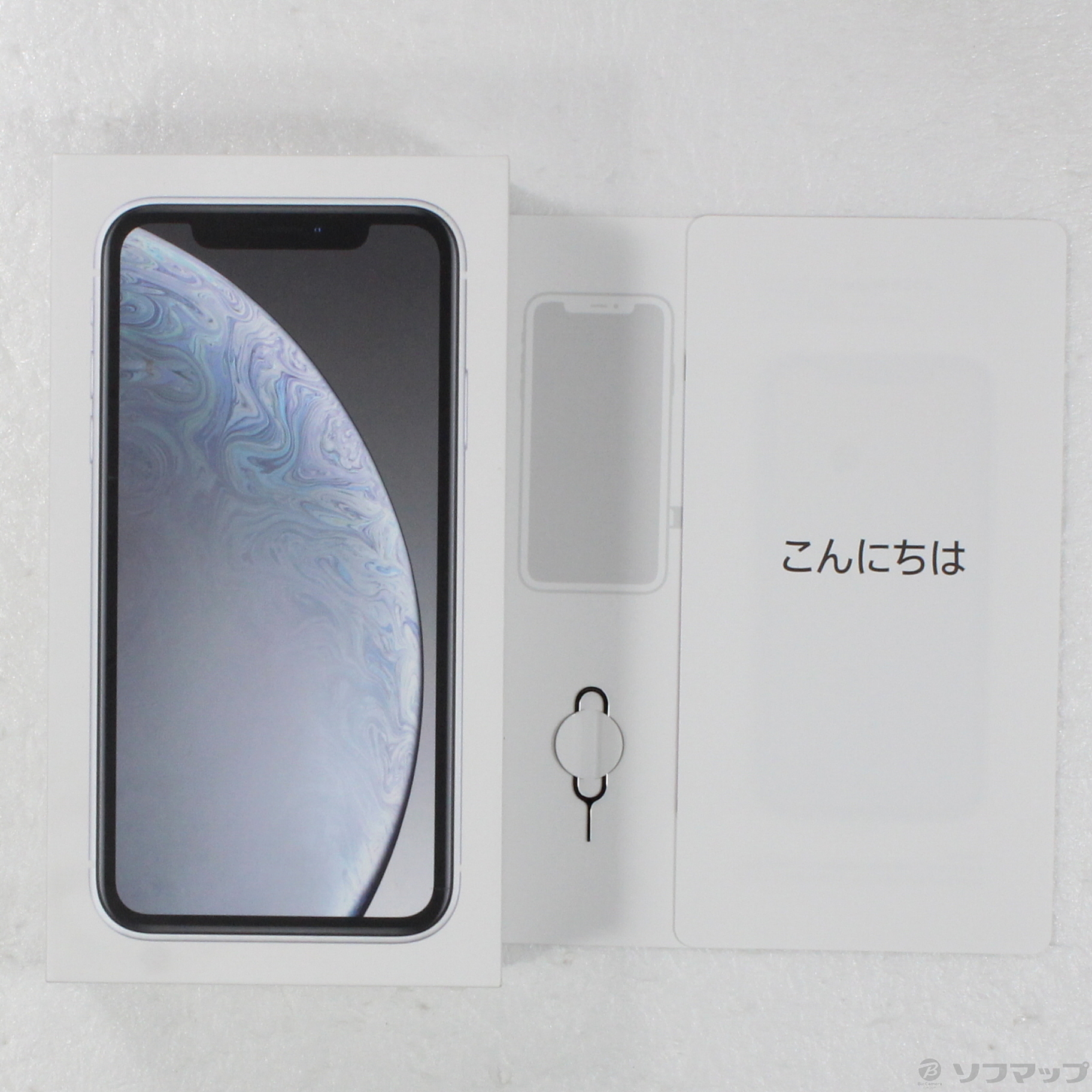 中古】iPhoneXR 64GB ホワイト MT032J／A SIMフリー