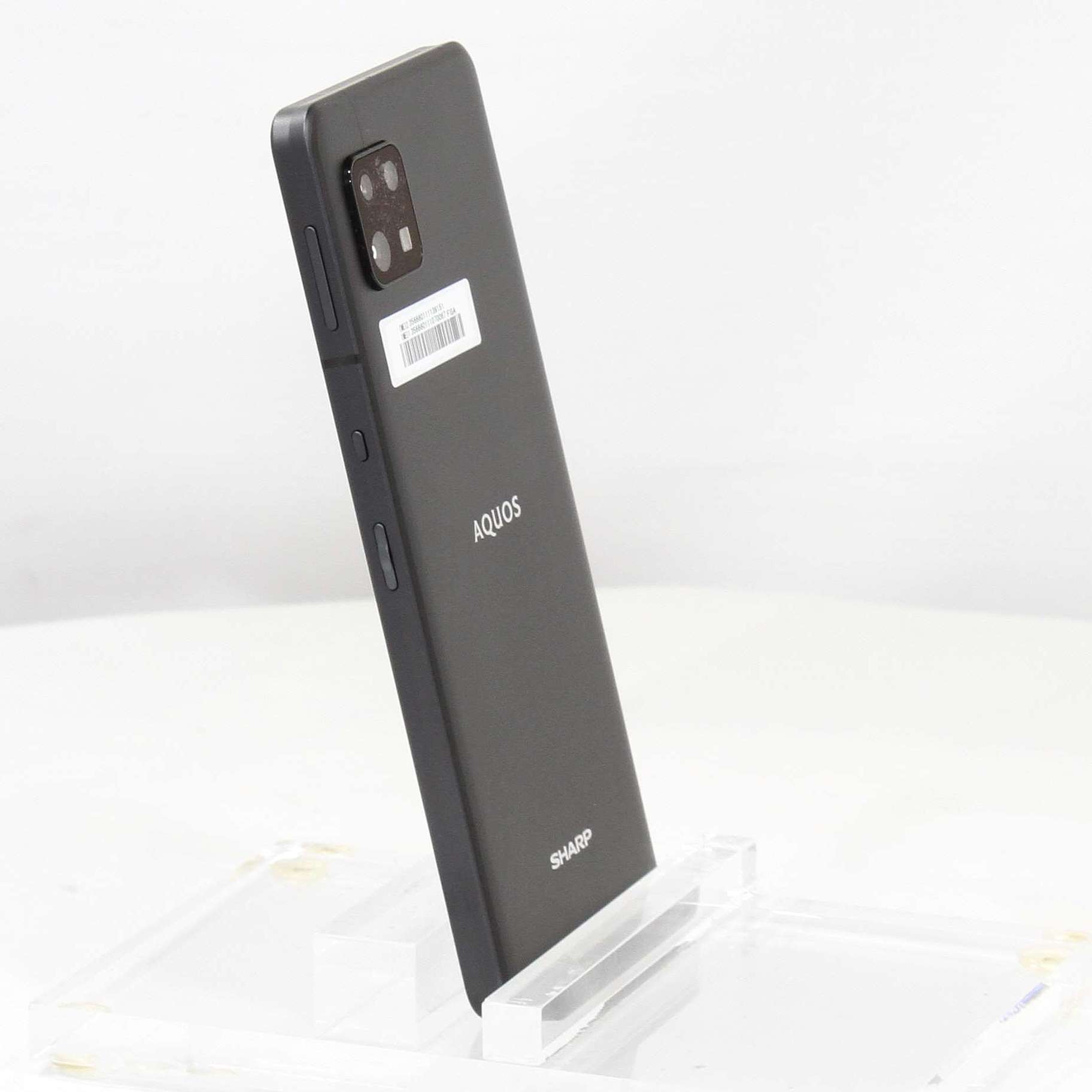 中古】AQUOS sense6 64GB ブラック SH-M19 SIMフリー