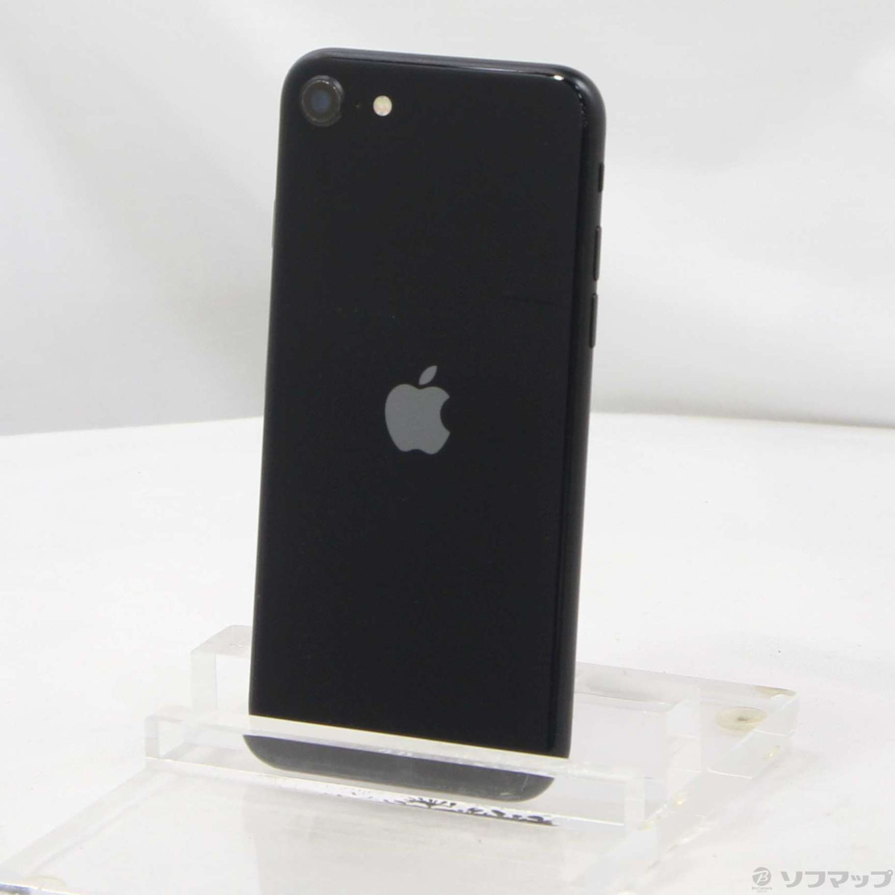 中古】iPhone SE 第3世代 128GB ミッドナイト MMYF3J／A SIMフリー 