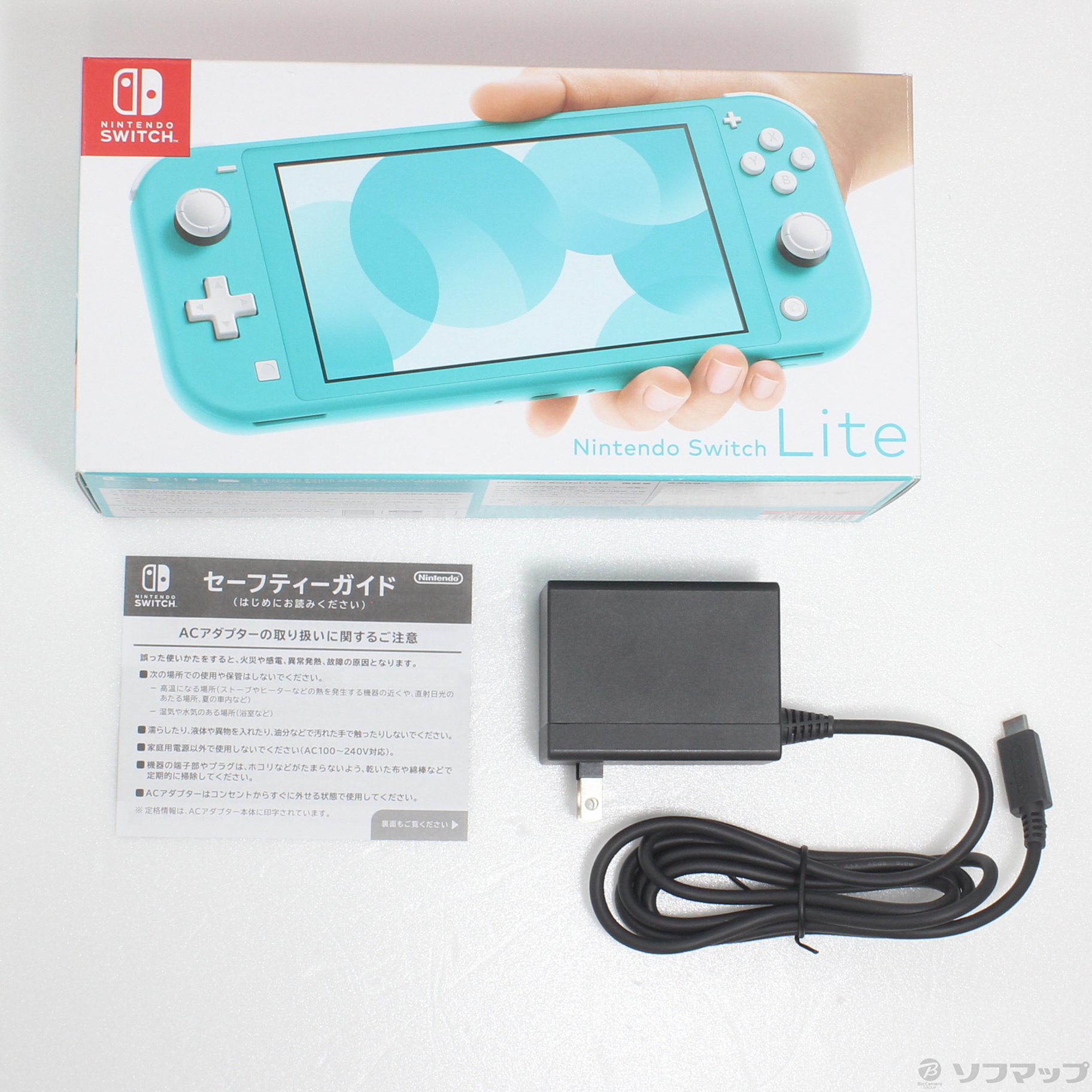 Nintendo Switch Lite ターコイズ 充電アダプター 中古】Nintendo Switch Lite ターコイズ [2133060758678] - 法人