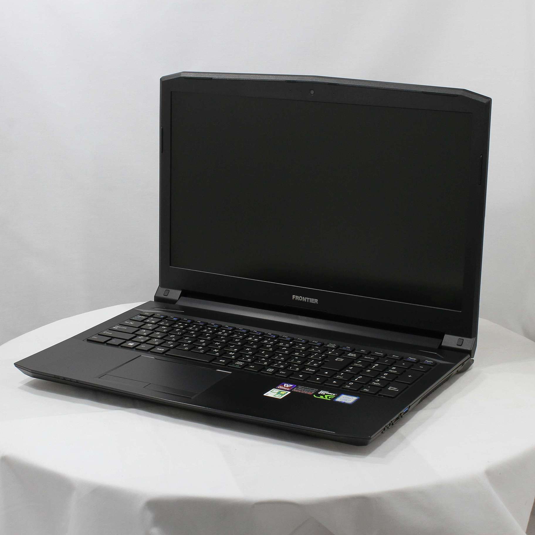 中古】格安安心パソコン FRONTIER FRGN175／WS2 〔Windows 10