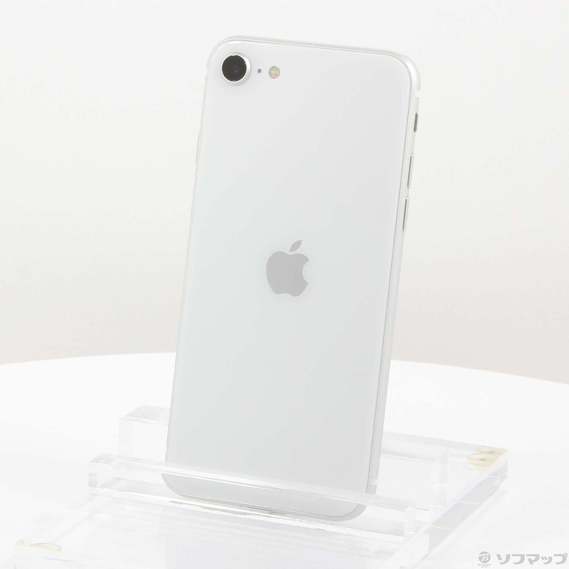 中古】iPhone SE 第2世代 128GB ホワイト MXD12J／A SIMフリー 