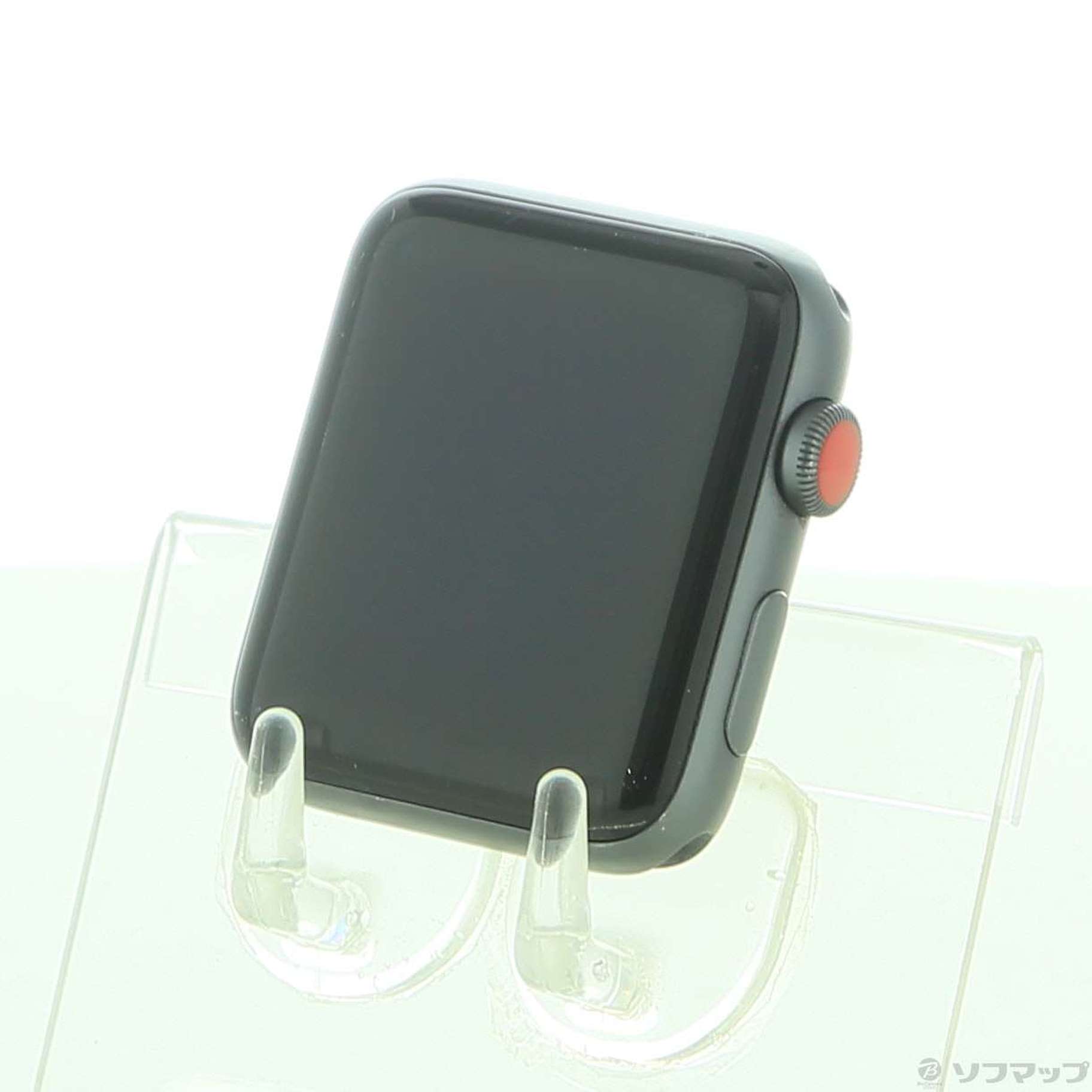 中古】Apple Watch Series 3 GPS + Cellular 42mm スペースグレイ 