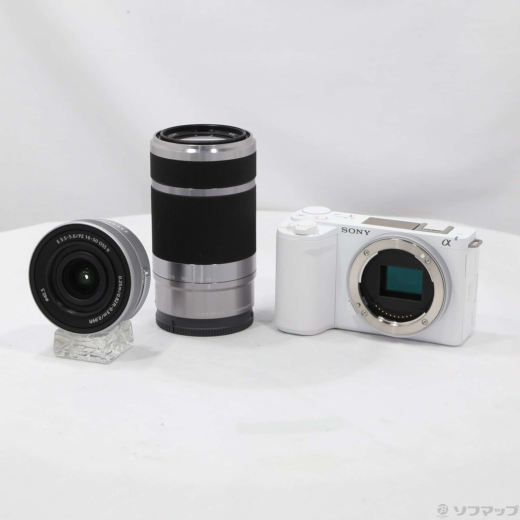 未使用級 Sony ZV-E10 II ダブルズームキット Vlog ミラーレス SONY VLOGCAM ZV-E10 II ダブルズームレンズキット ブラック ZV