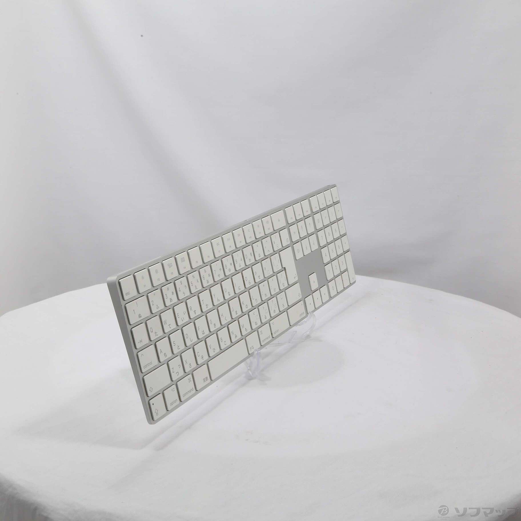 美品Apple Magic Keyboard MQ052J/A 箱付 Apple Magic Keyboard (テンキー付き) - JIS シルバー MQ052J/A|中古PC