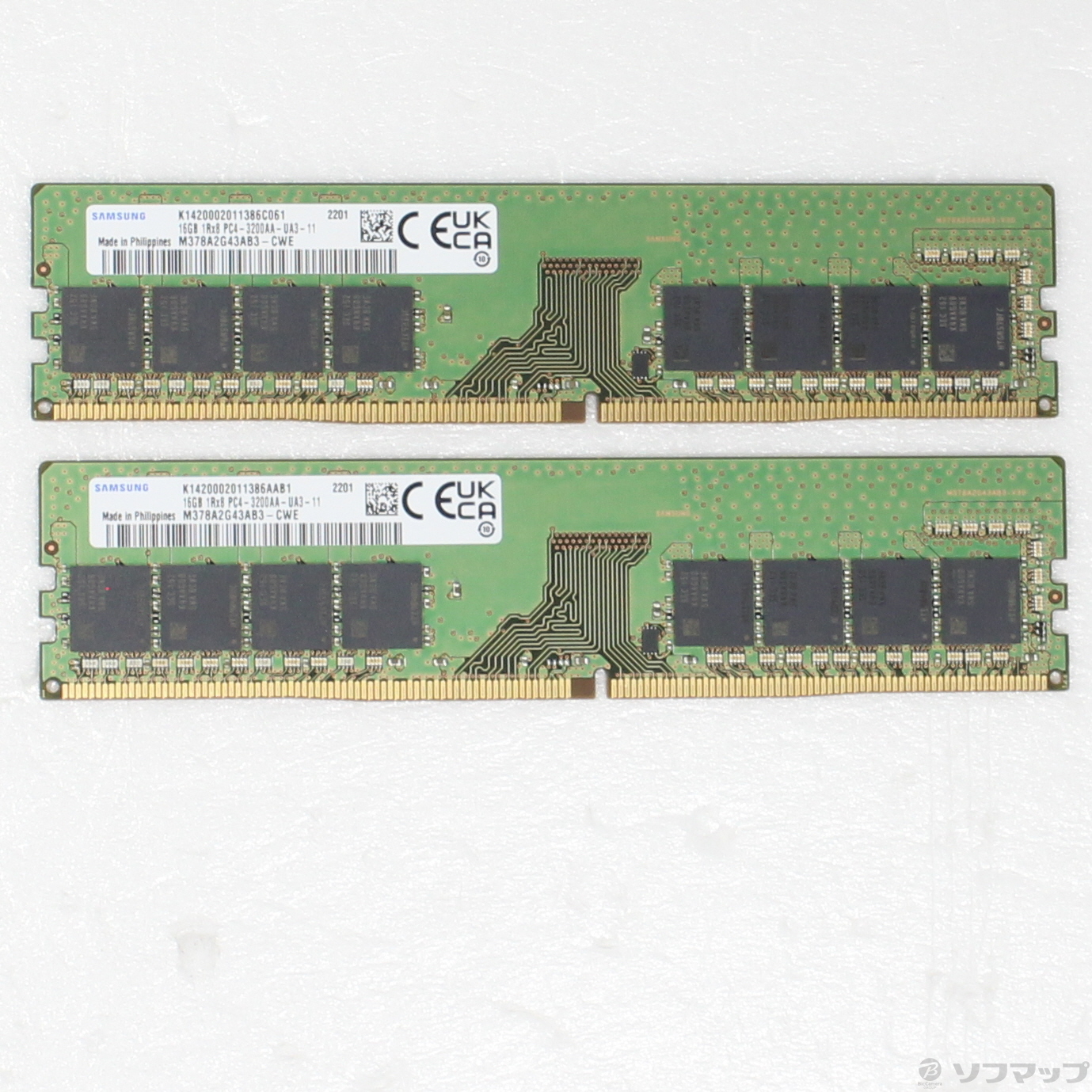 中古】288P DDR4 PC4-25600 DDR4-3200 32GB 16GB×2枚組 [2133060873418 