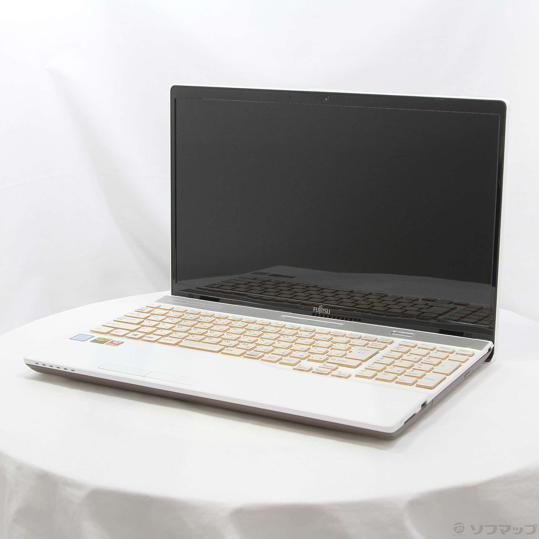 中古】LIFEBOOK AH53／B3 FMVA53B3W プレミアムホワイト 〔Windows 10〕 ［Core-i7-8550U  (1.8GHz)／8GB／HDD1TB／15.6インチワイド］ [2133060933020] - リコレ！|ビックカメラグループ  ソフマップの中古通販サイト