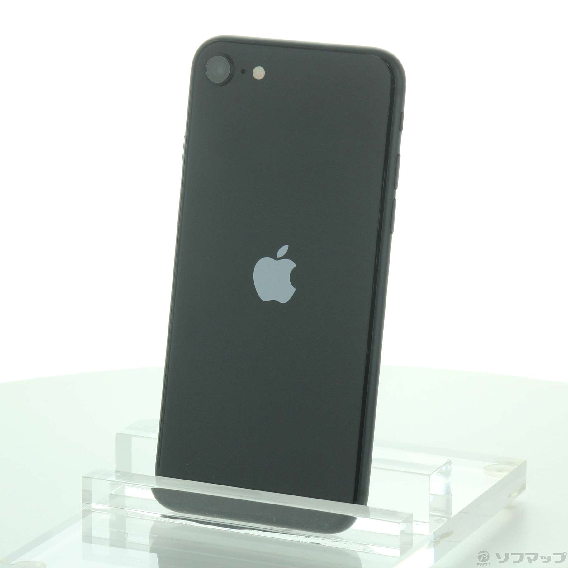 中古】iPhone SE 第3世代 64GB ミッドナイト MMYC3J／A SIMフリー 