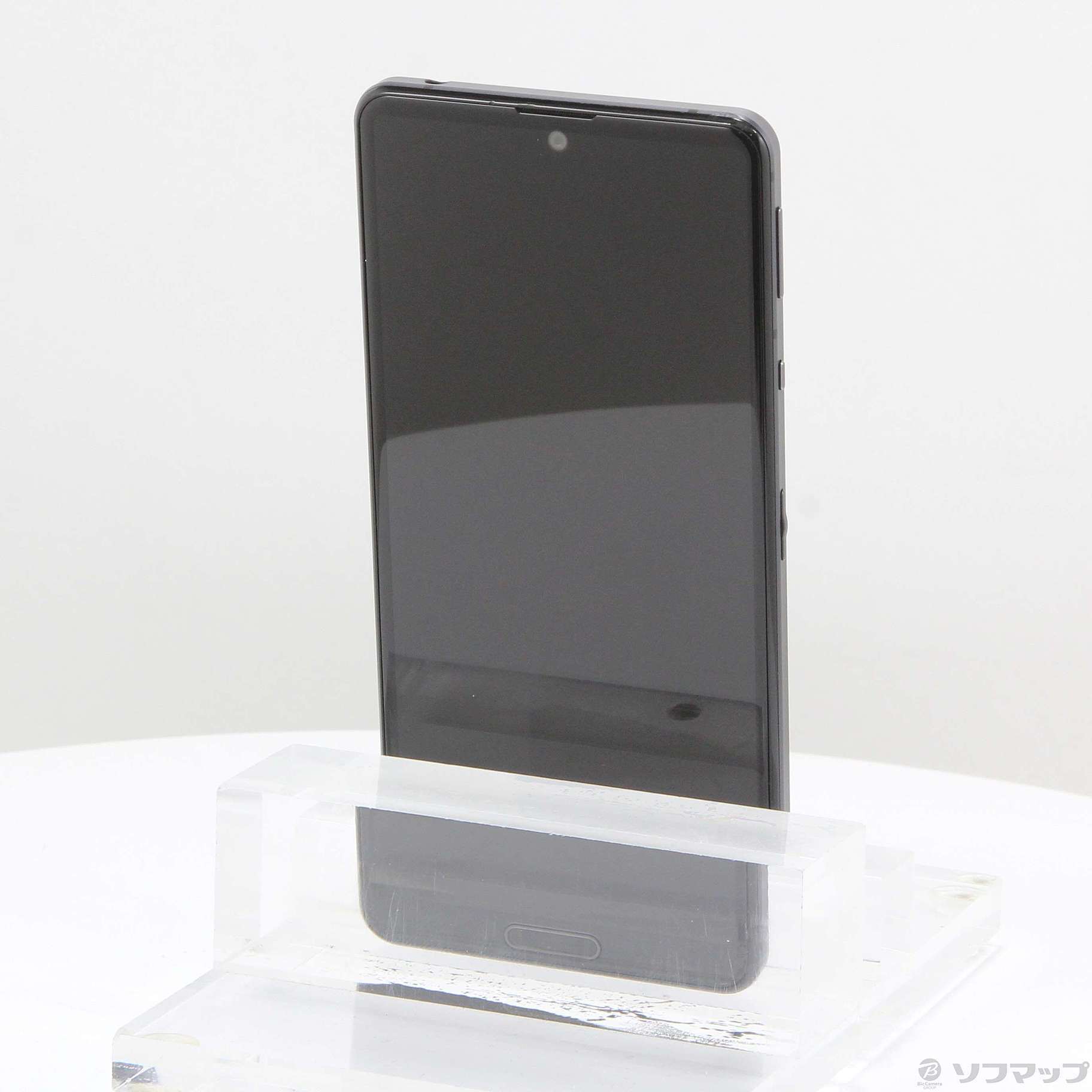 中古】AQUOS sense5G 64GB ブラック SHG03 auロック解除SIM
