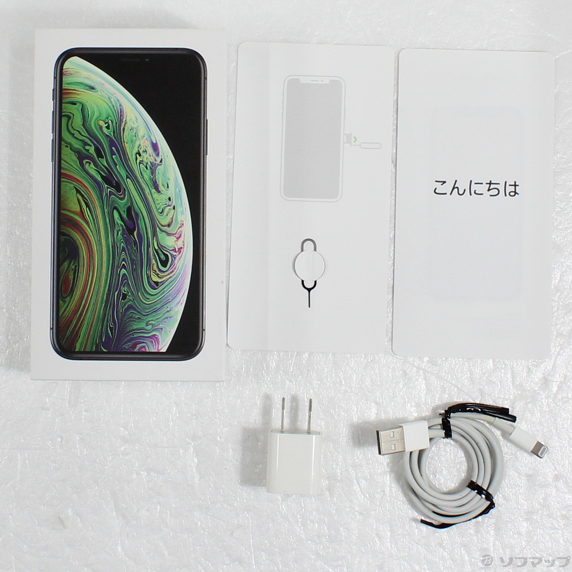 iPhonexs 64GB スペースグレーspece graySIMフリー iPhone XS 中古一覧