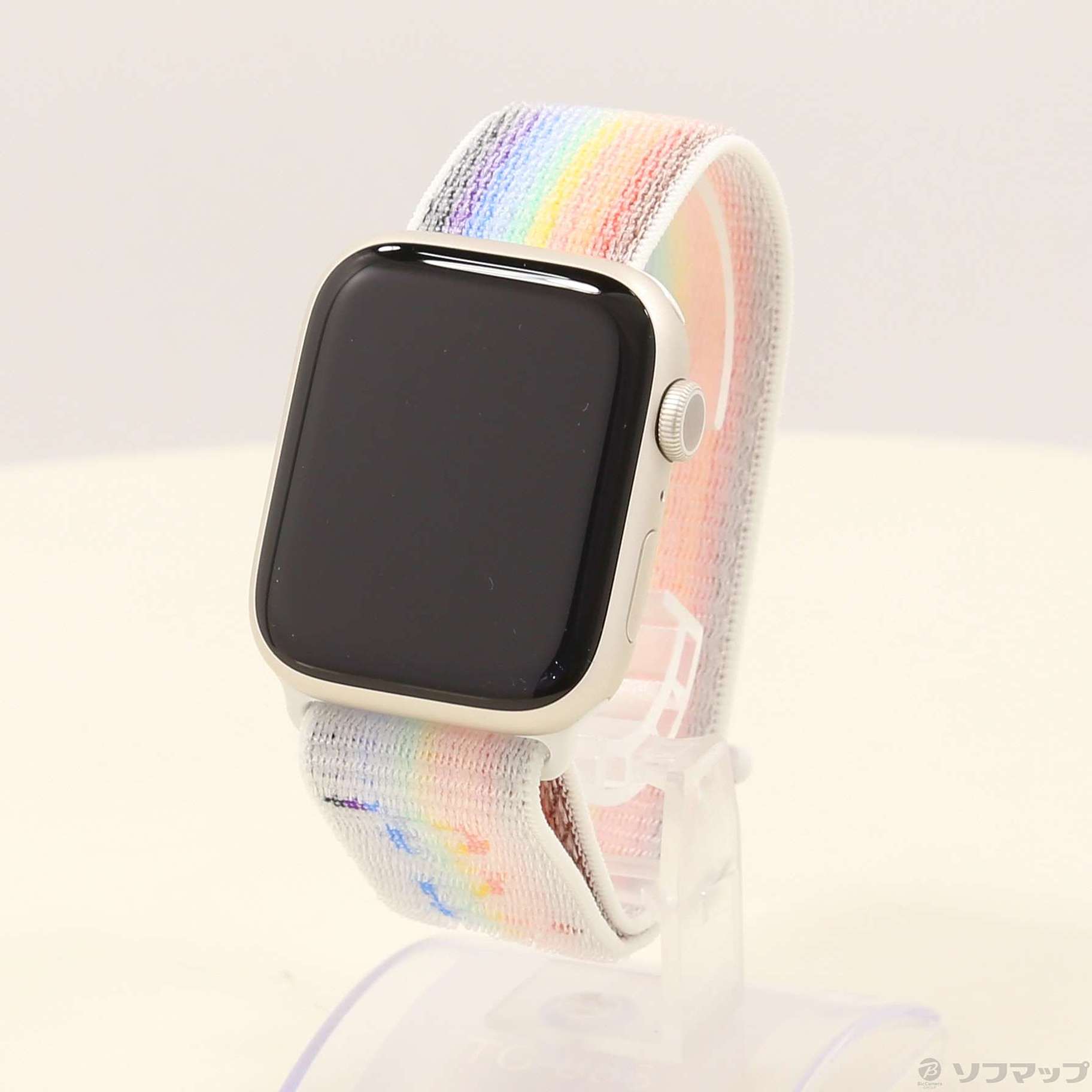 中古】Apple Watch Series 7 GPS 45mm スターライトアルミニウムケース 