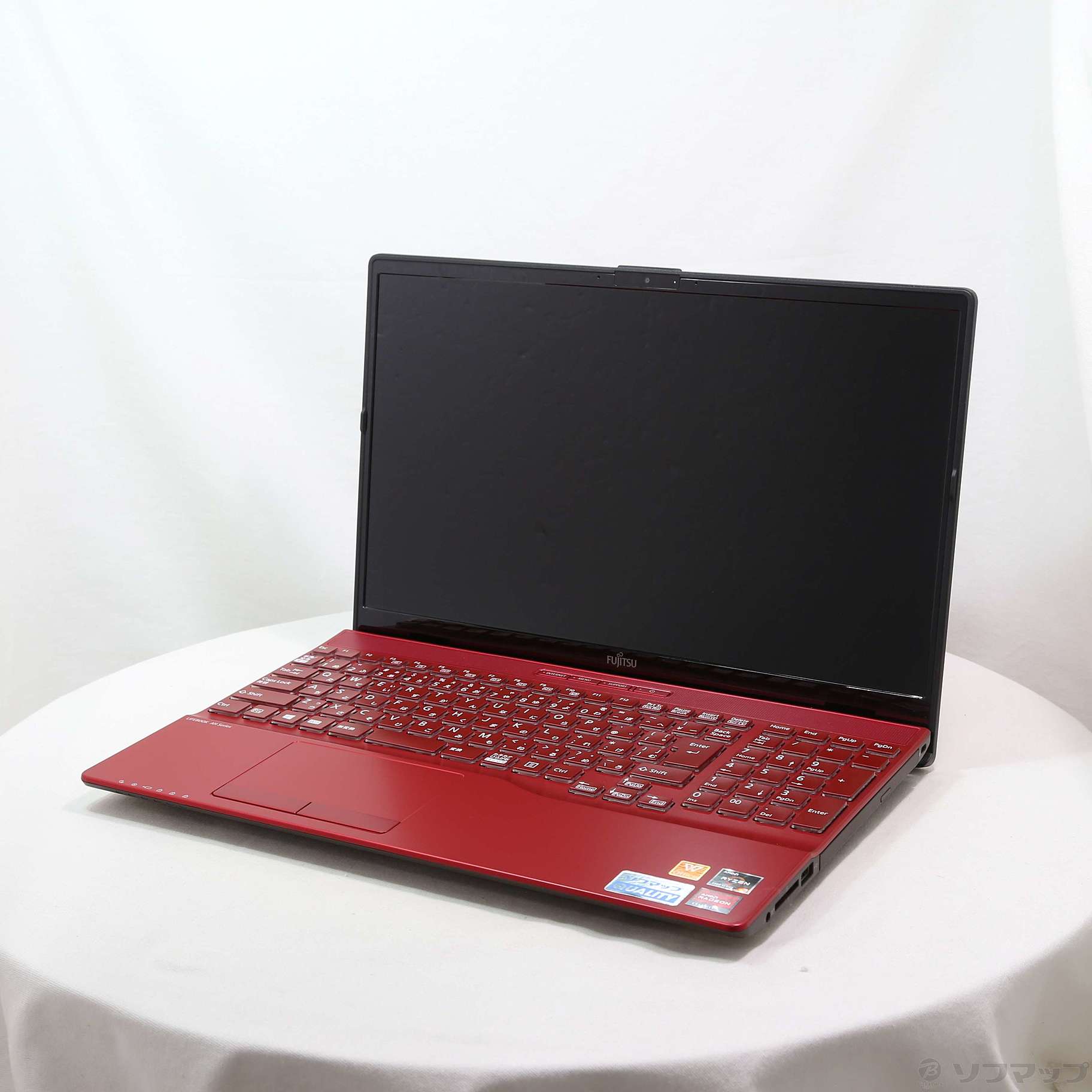 中古】LIFEBOOK AH43／F3 FMVA43F3R ガーネットレッド [2133061044701