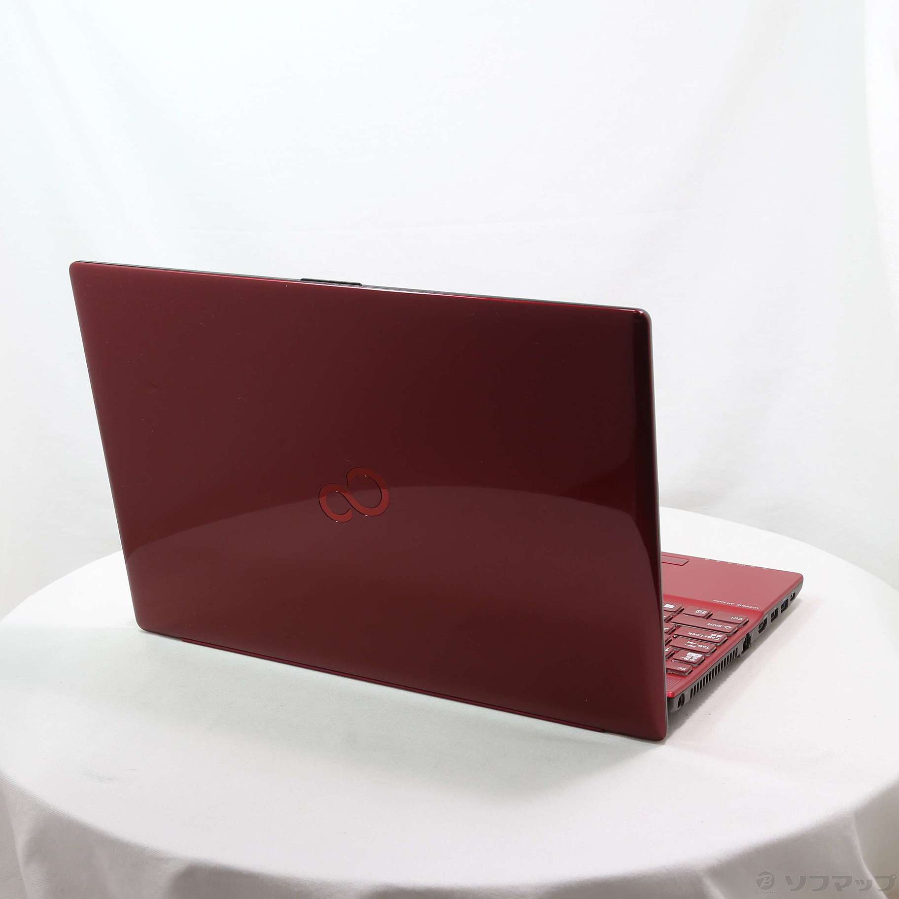 中古】LIFEBOOK AH43／F3 FMVA43F3R ガーネットレッド [2133061044701