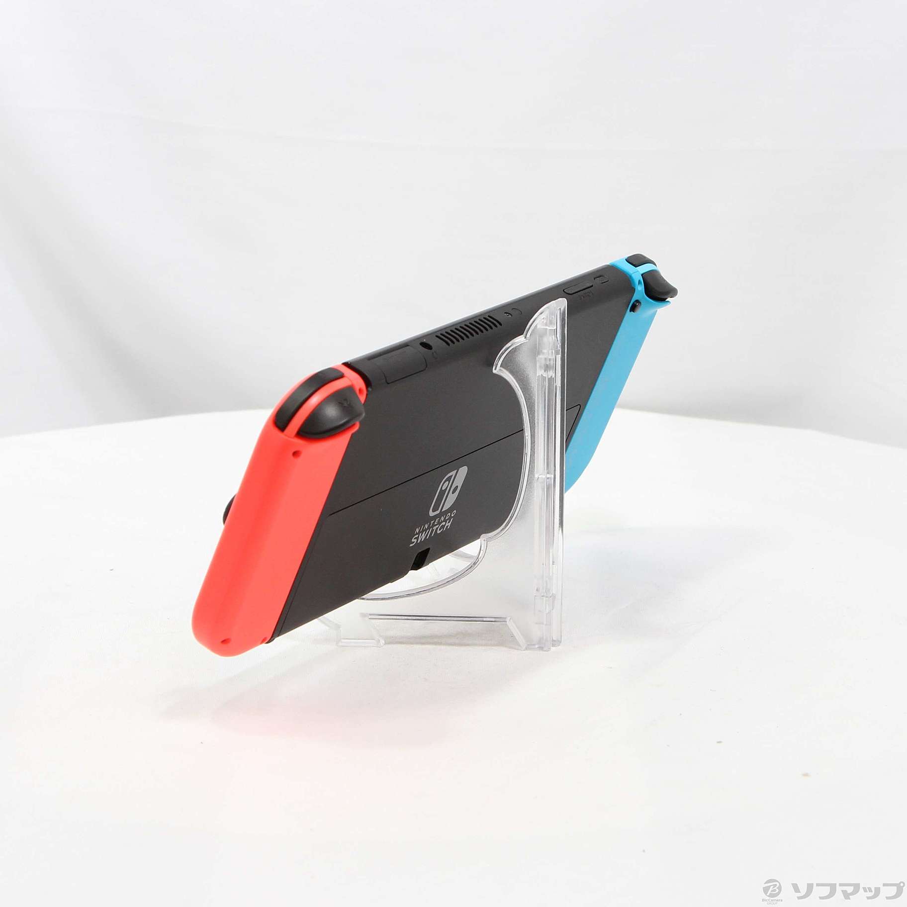 中古】Nintendo Switch 有機ELモデル Joy-Con(L) ネオンブルー／(R