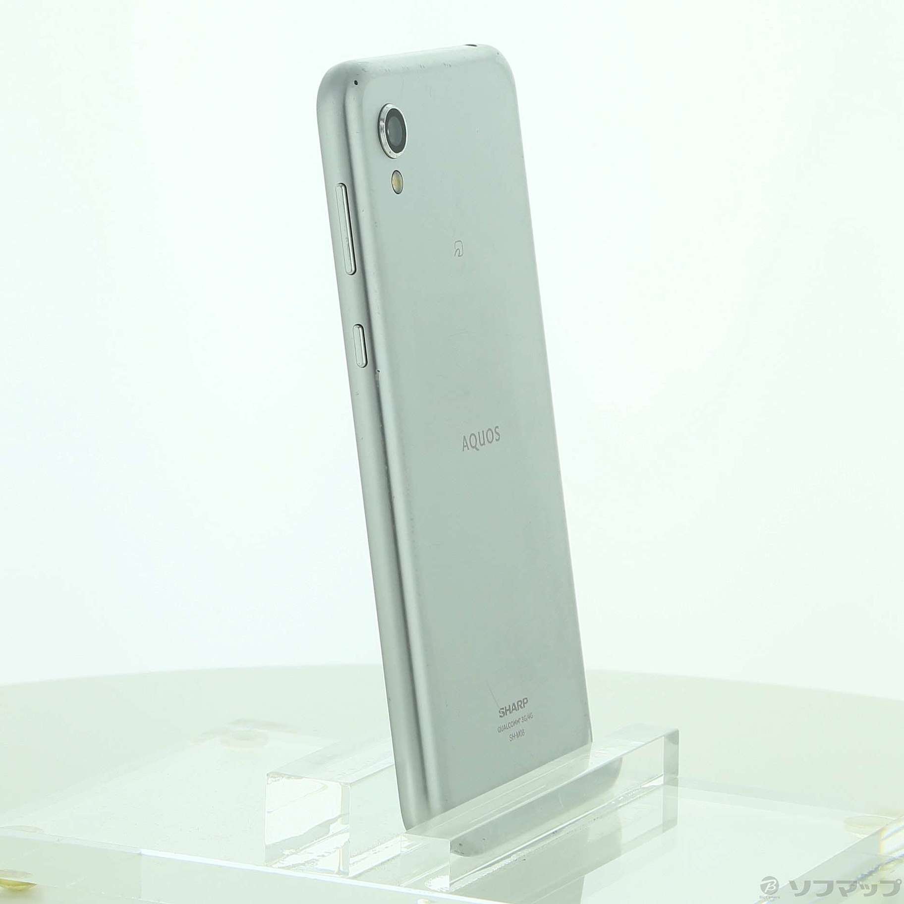 中古】AQUOS sense2 32GB ホワイトシルバー SH-M08 SIMフリー