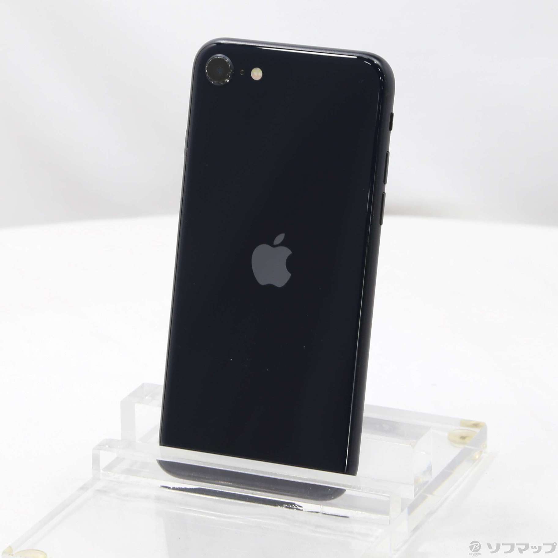 中古】iPhone SE 第3世代 64GB ミッドナイト MMYC3J／A SIMフリー 