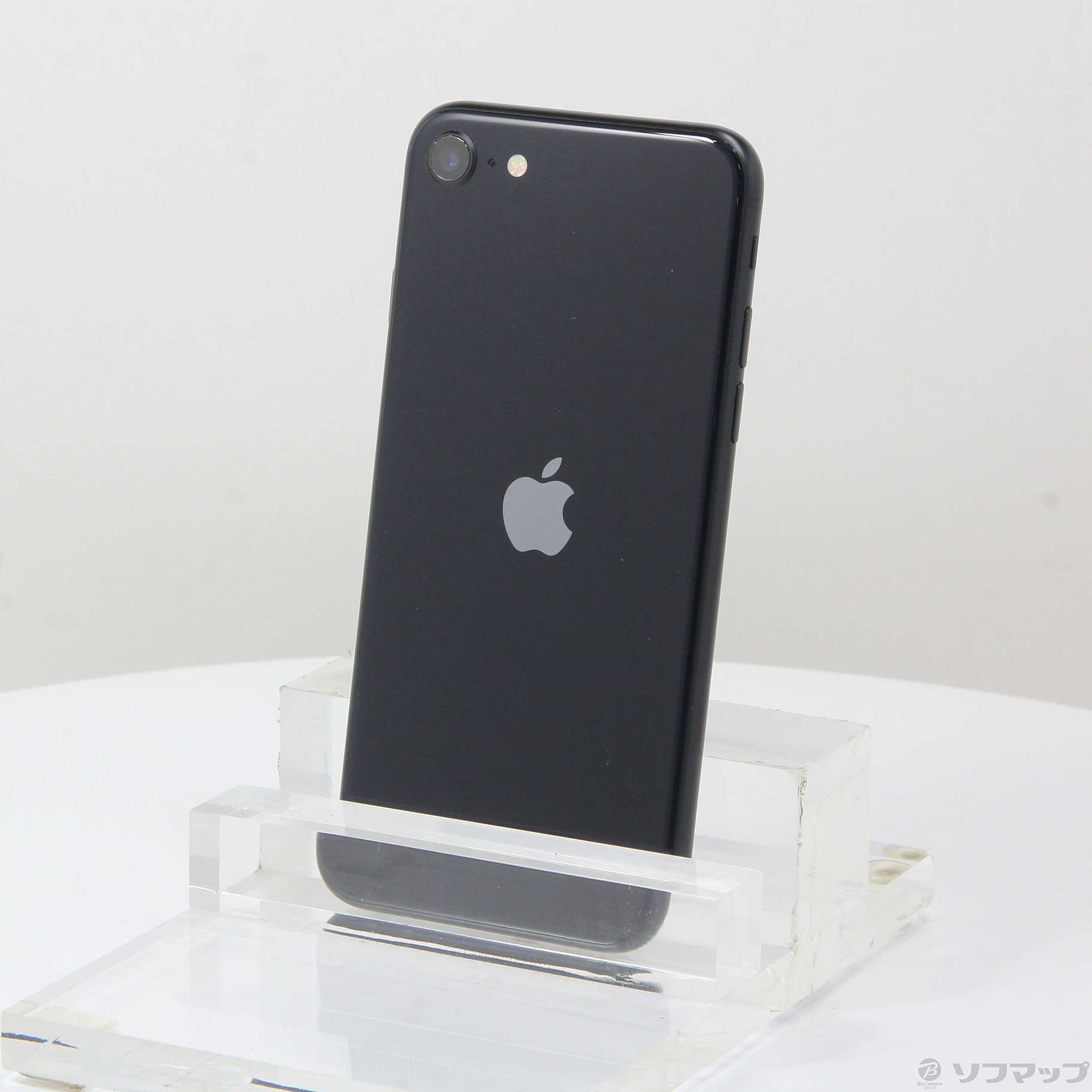中古】iPhone SE 第3世代 64GB ミッドナイト MMYC3J／A SIMフリー 