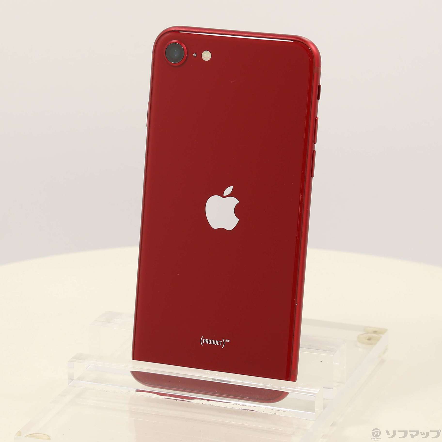 中古】〔展示品〕 iPhone SE 第3世代 64GB プロダクトレッド MMYE3J／A