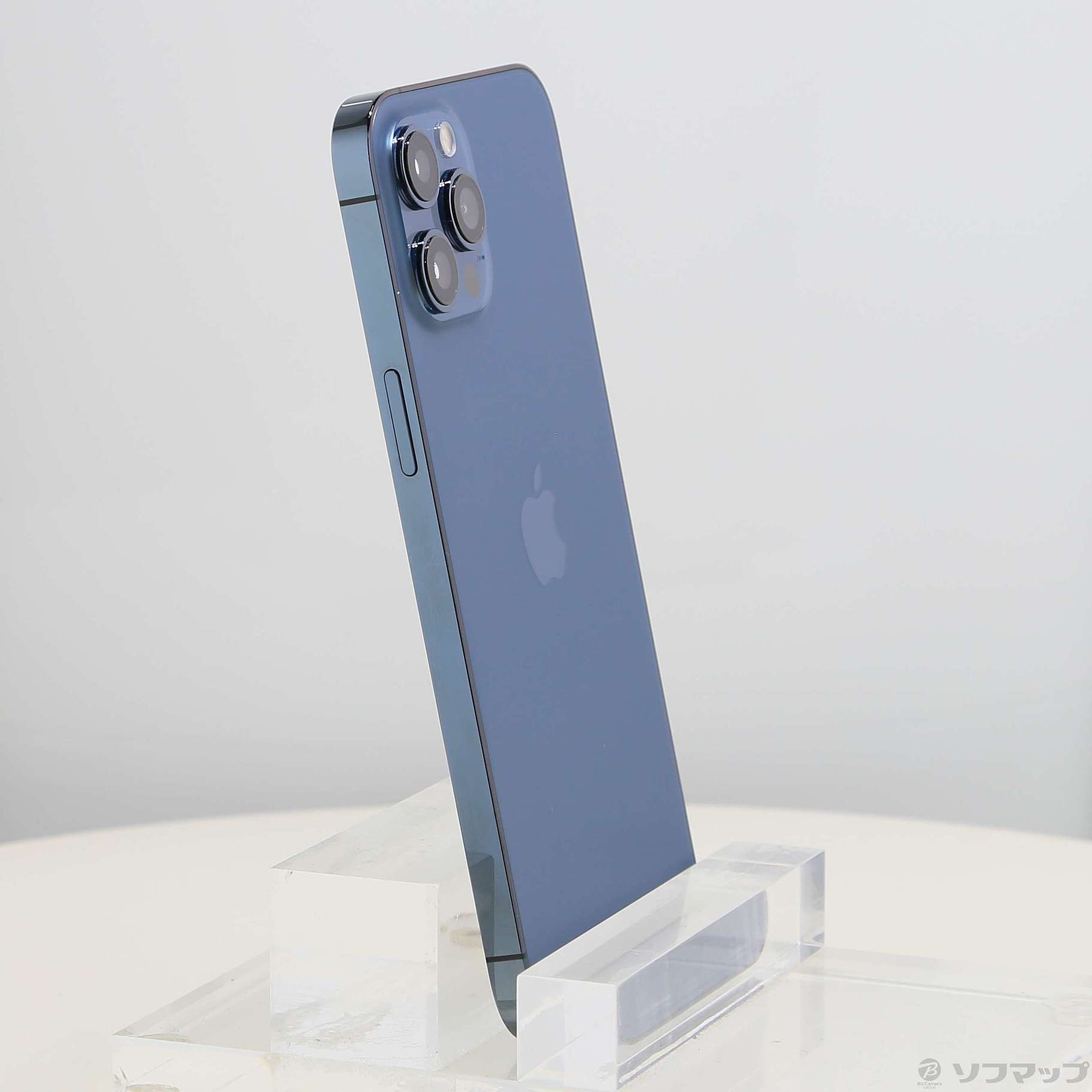 中古】iPhone12 Pro Max 128GB パシフィックブルー MGCX3J／A SIM