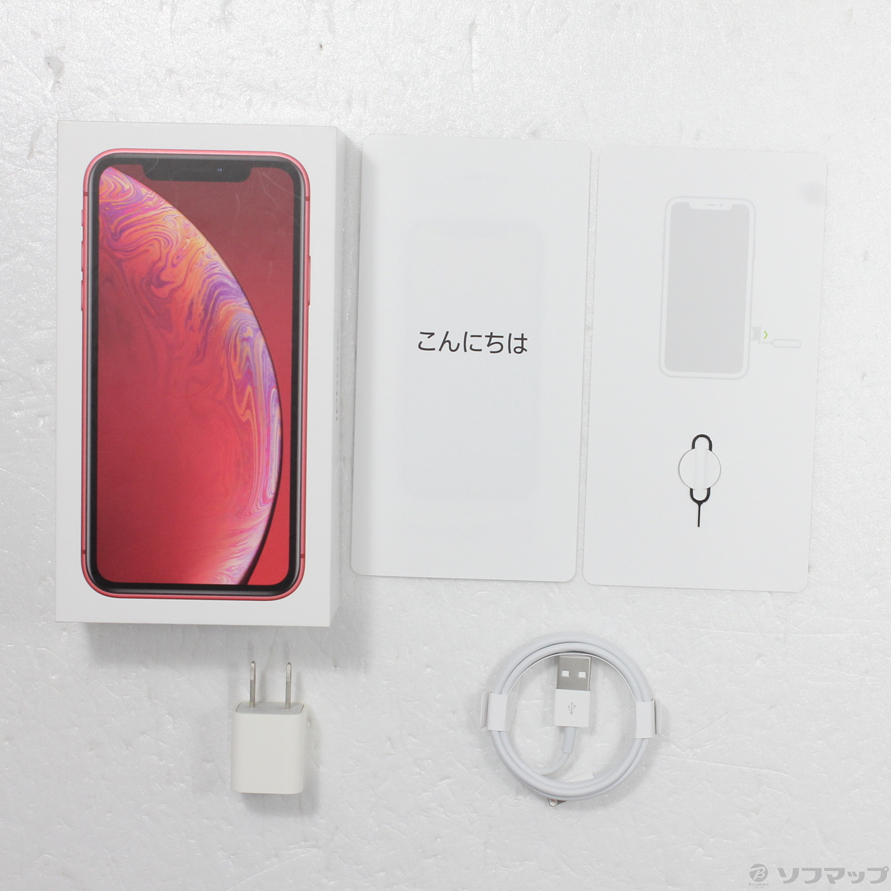 iPhone XR 128GB レッド ソフトバンクSIMフリーMT0N2J/A 【公式通販】