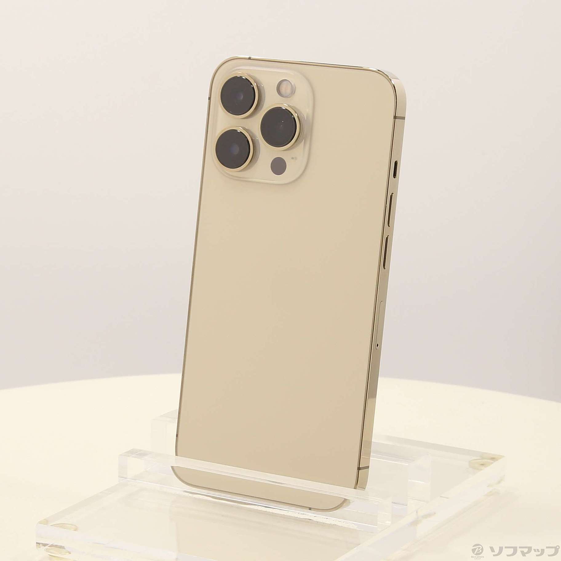中古】セール対象品 iPhone13 Pro 256GB ゴールド MLUQ3J／A SIMフリー 