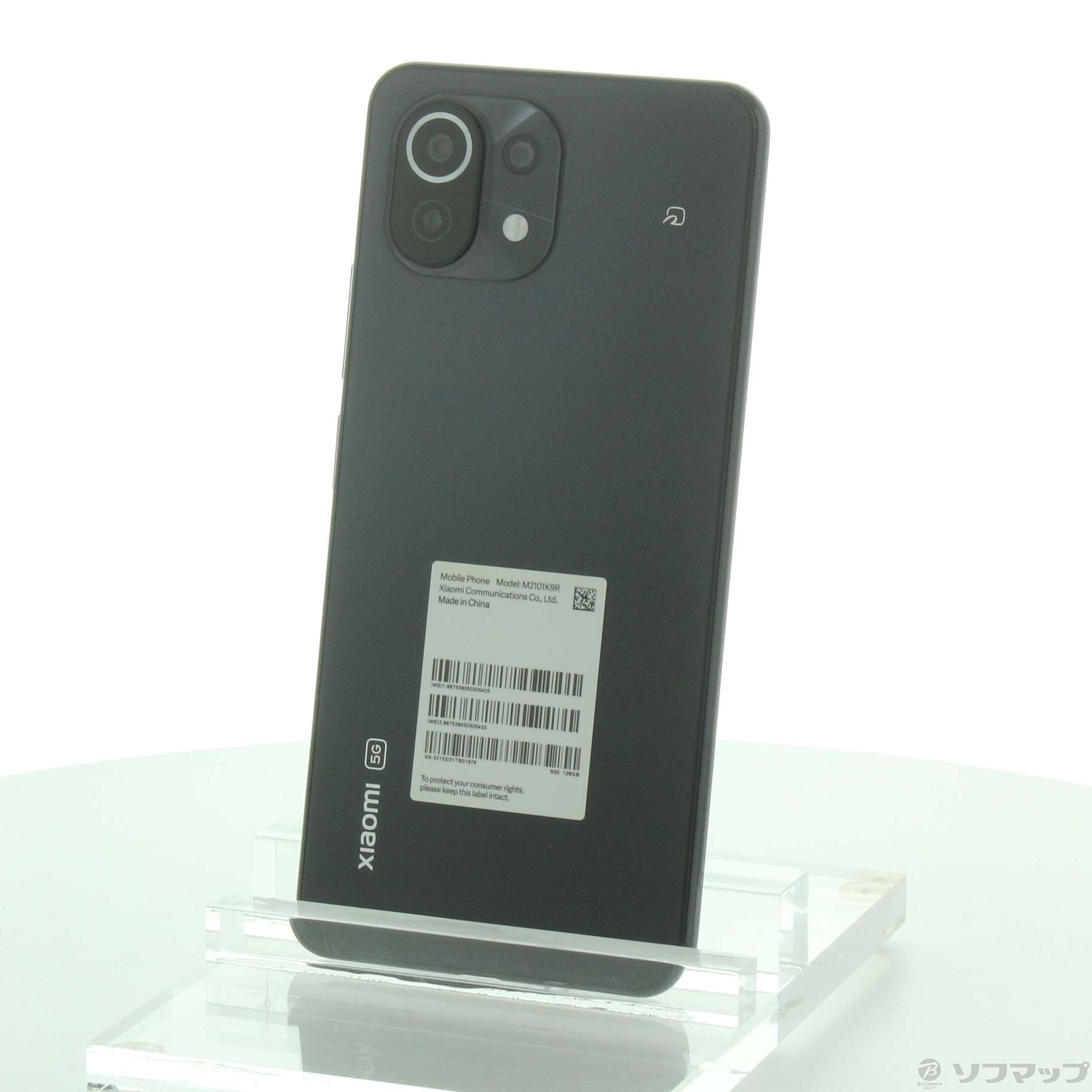 Mi 11 Lite 5G トリュフブラック128GB Mi 11 Lite 5G トリュフブラック