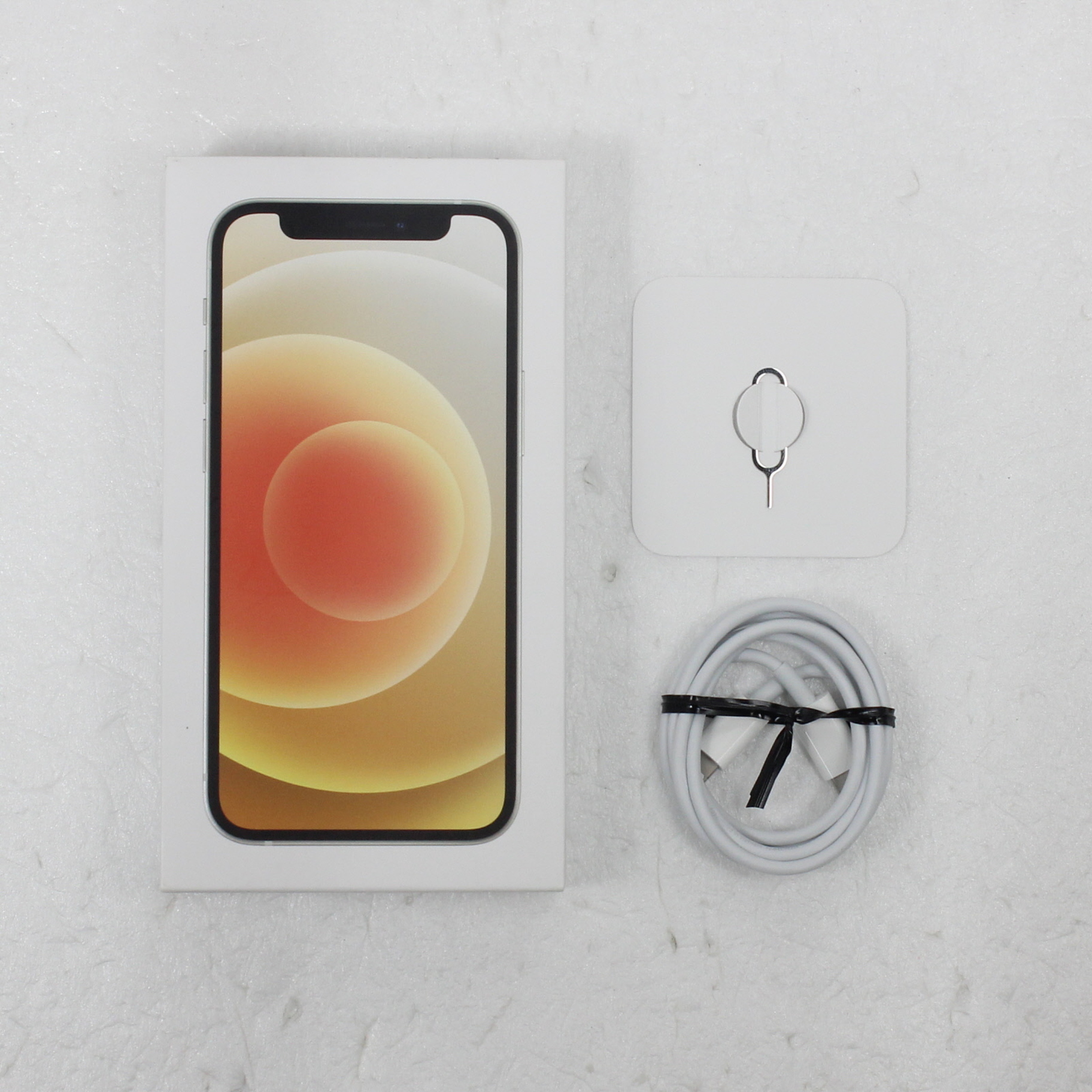 中古】iPhone12 mini 128GB ホワイト MGDM3J／A SIMフリー