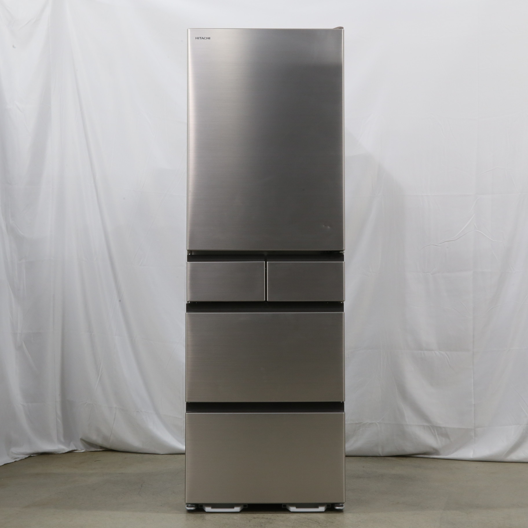 中古】〔中古品〕 冷蔵庫 HWSタイプ ライトゴールド R-HWS47V-N ［幅