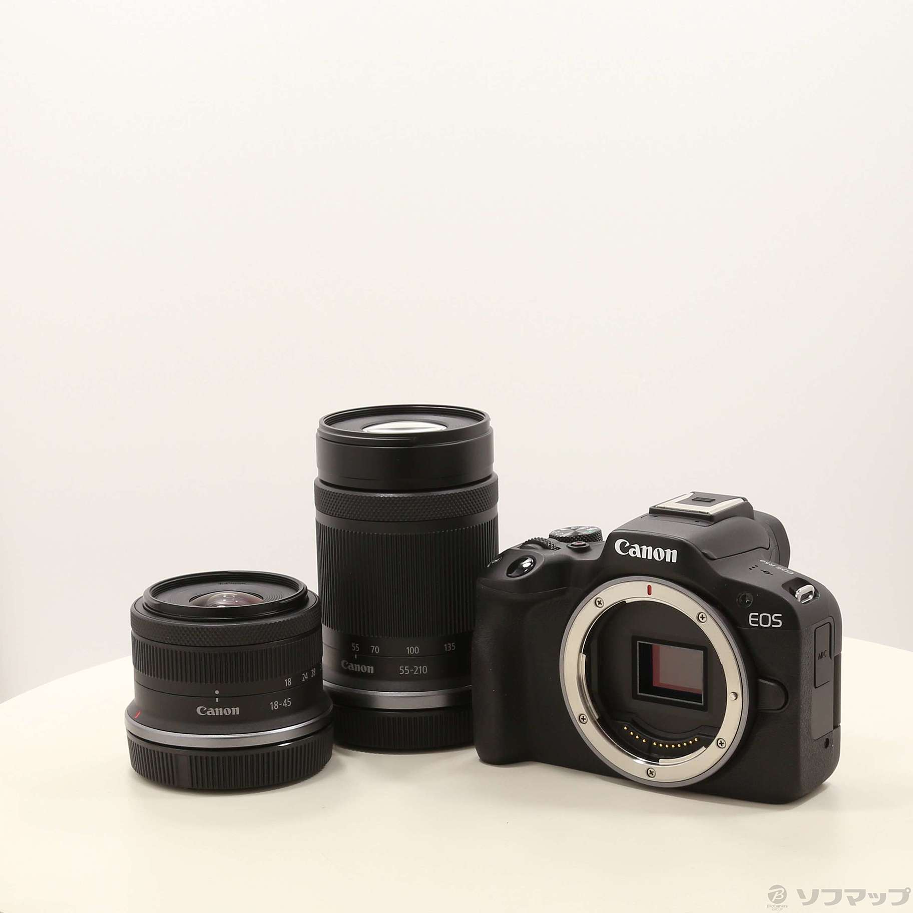 中古】EOS R50 ダブルズームキット ブラック [2133061357627] - リコレ 