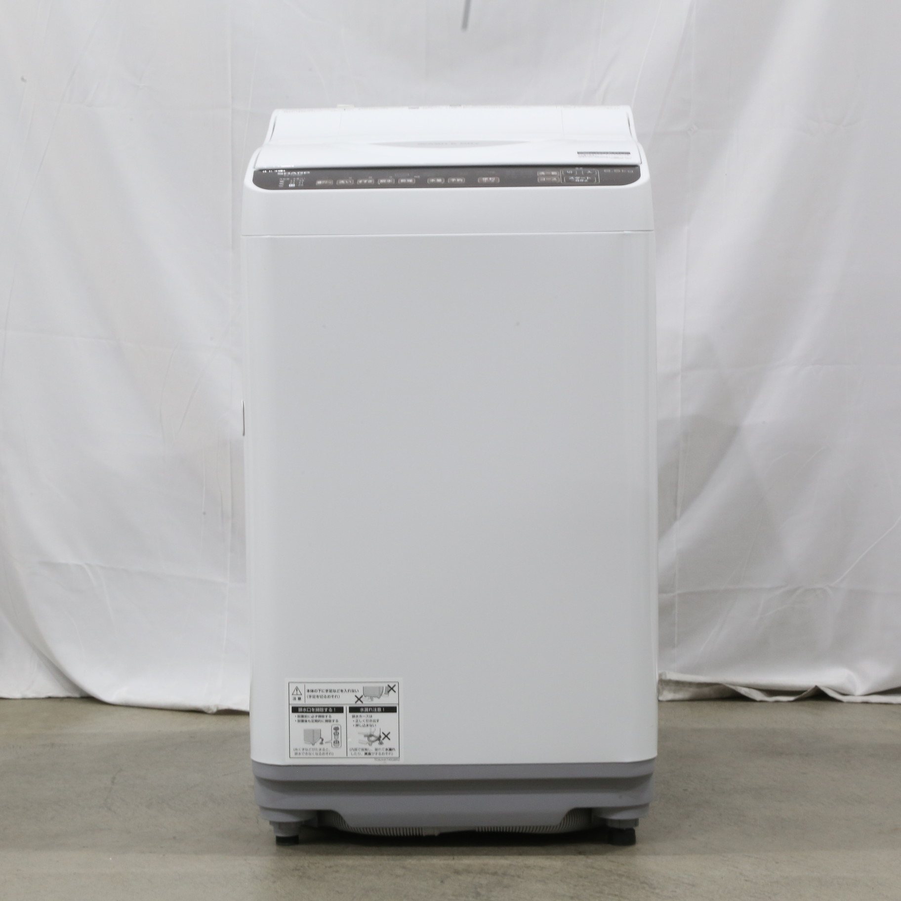 中古】〔展示品〕 縦型洗濯乾燥機 ブラウン系 ES-T6HBK-T ［洗濯6.5kg 