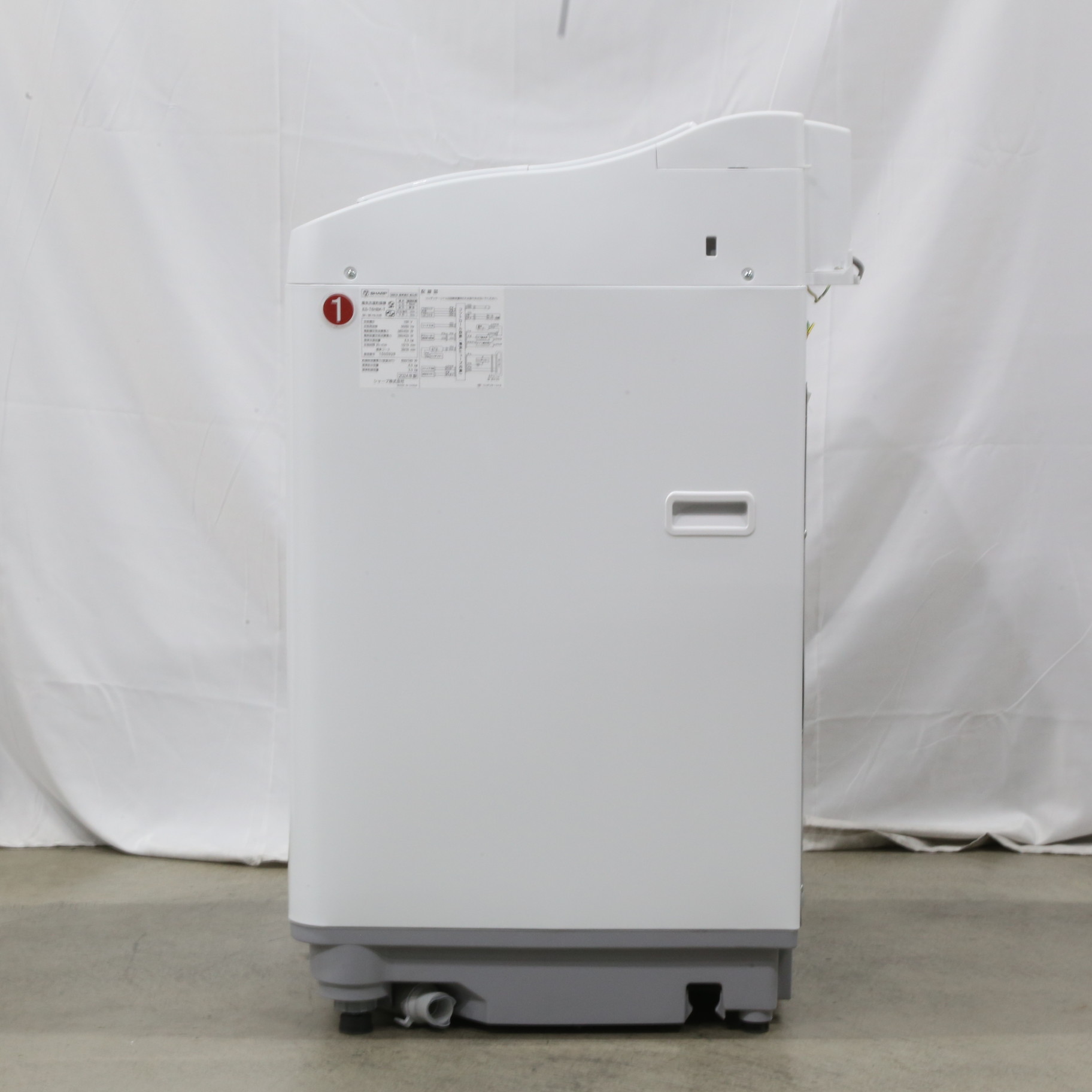 中古】〔展示品〕 縦型洗濯乾燥機 ブラウン系 ES-T6HBK-T ［洗濯6.5kg 