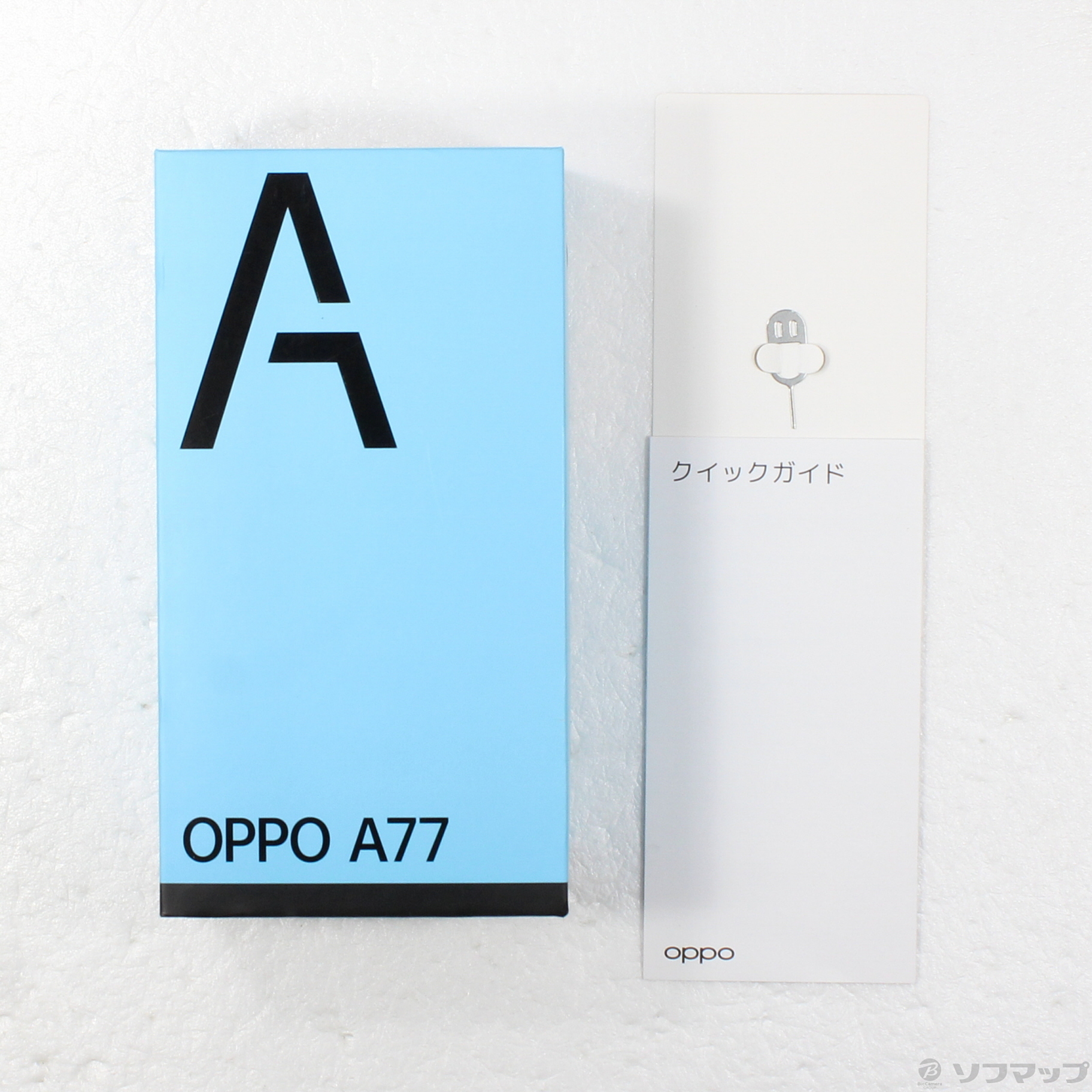 【中古】OPPO A77 128GB ブルー CPH2385 SIMフリー [2133061463151] - リコレ！|ビックカメラグループ ...