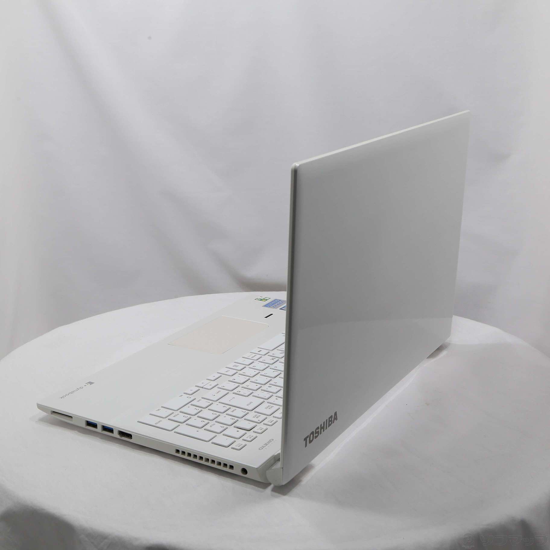 中古】格安安心パソコン dynabook T75／BW PT75BWP-BJA2 リュクス