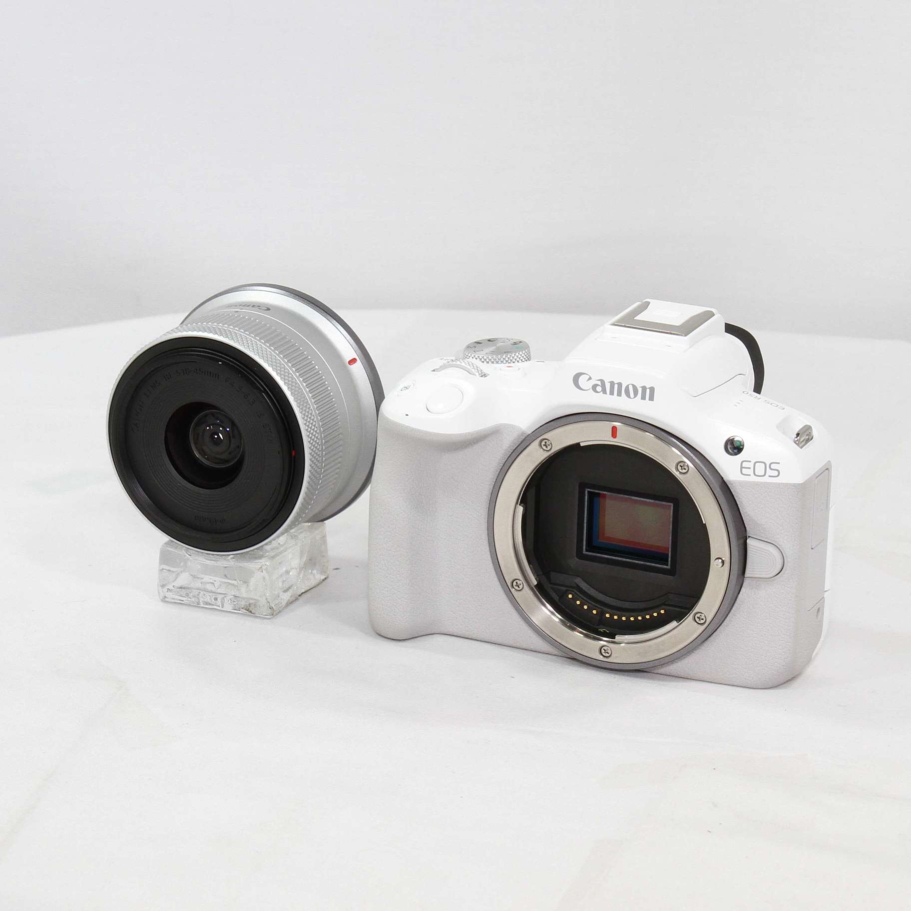 【中古】Canon EOS R50 レンズセット ホワイト 中古】Canon EOS R50 レンズセット ホワイト