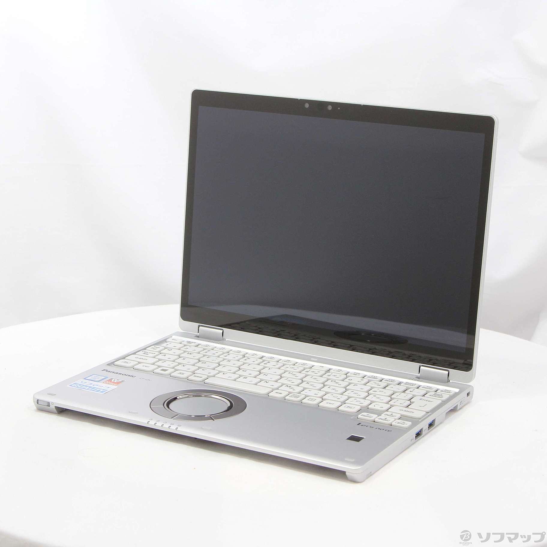 中古】Lets note QV8 CF-QV8TD7VS シルバー 〔Windows 10 