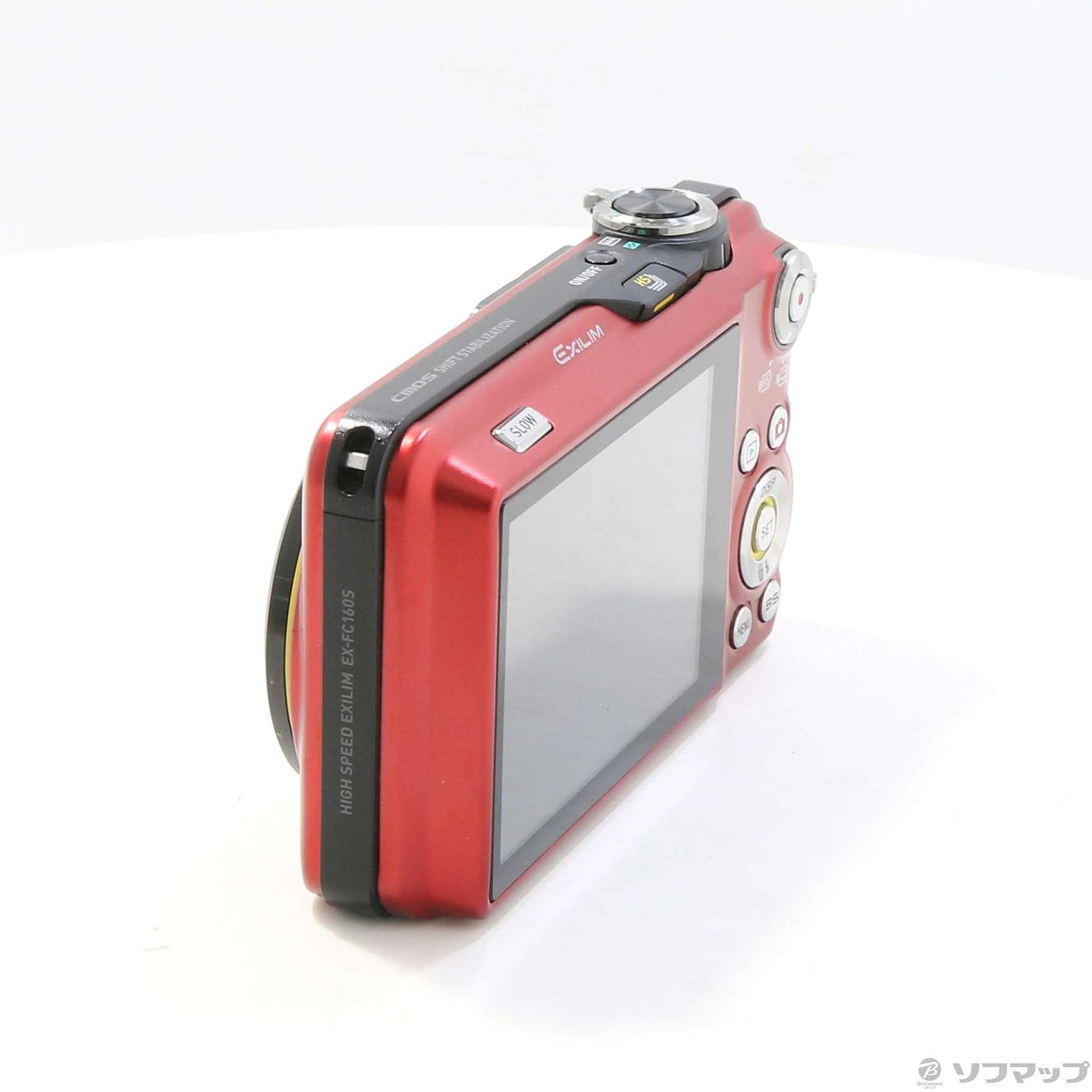 極上品【動作確認済】CASIO カシオ EXILIM EX-FC160S レッド 極美品】CASIO EXILIM EX-FC160S レッド 動作OK - メルカリ