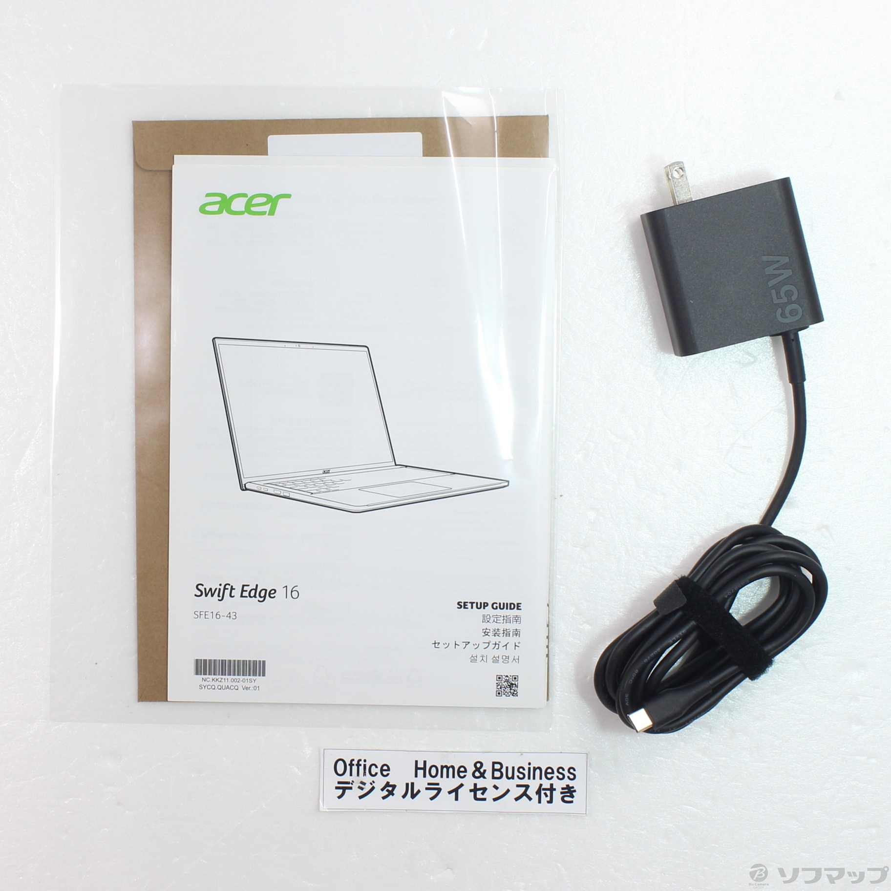 中古】〔展示品〕 Swift Edge OLED SFE16-43-A76Y／KF オリビン