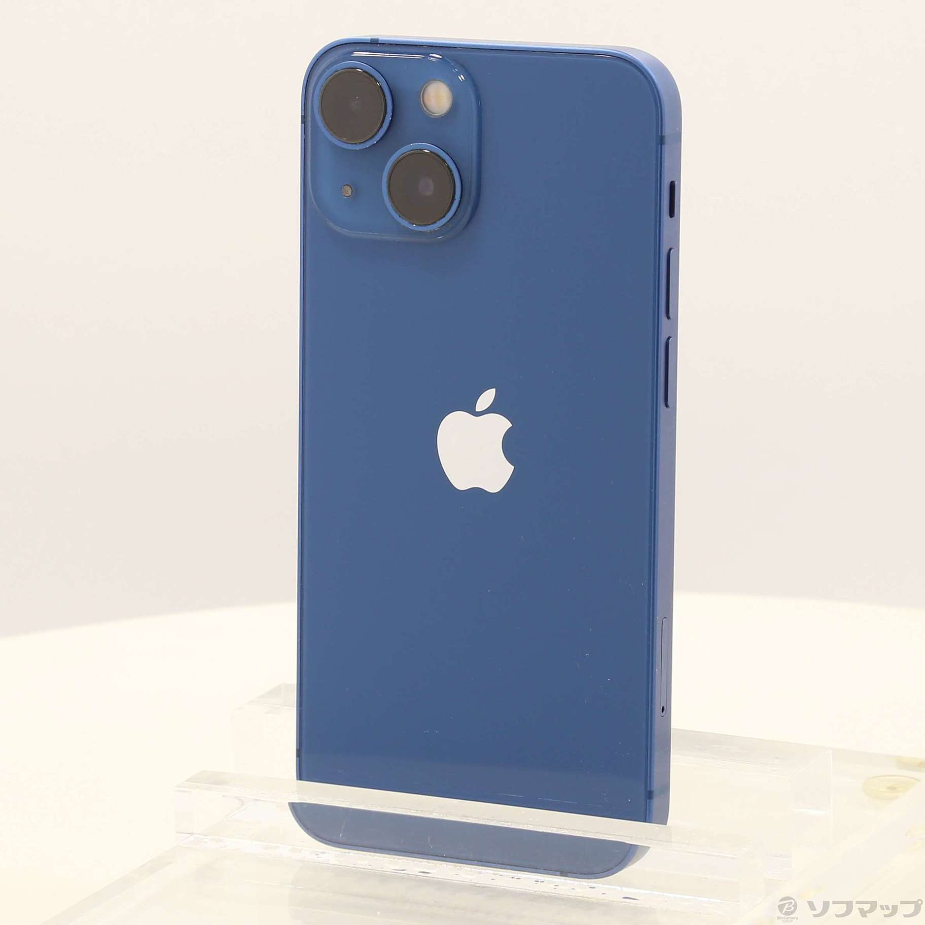 中古】iPhone13 mini 256GB ブルー MLJN3J／A SIMフリー 