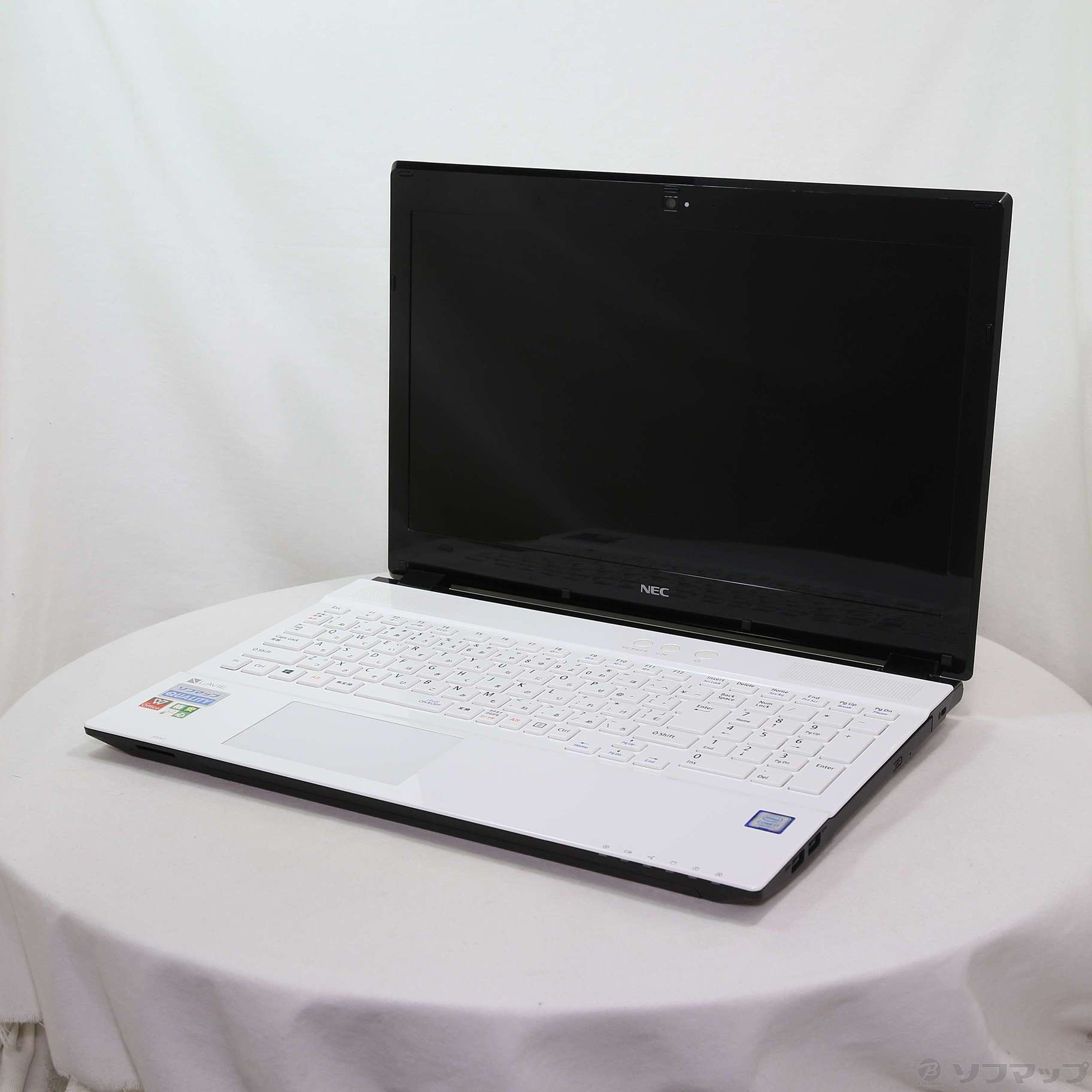 Windowsノート本体 LAVIE Note Standard i7-7500U/8GB/240GB 第8世代Core i7搭載で新筐体になった15.6型ノート「LAVIE Note