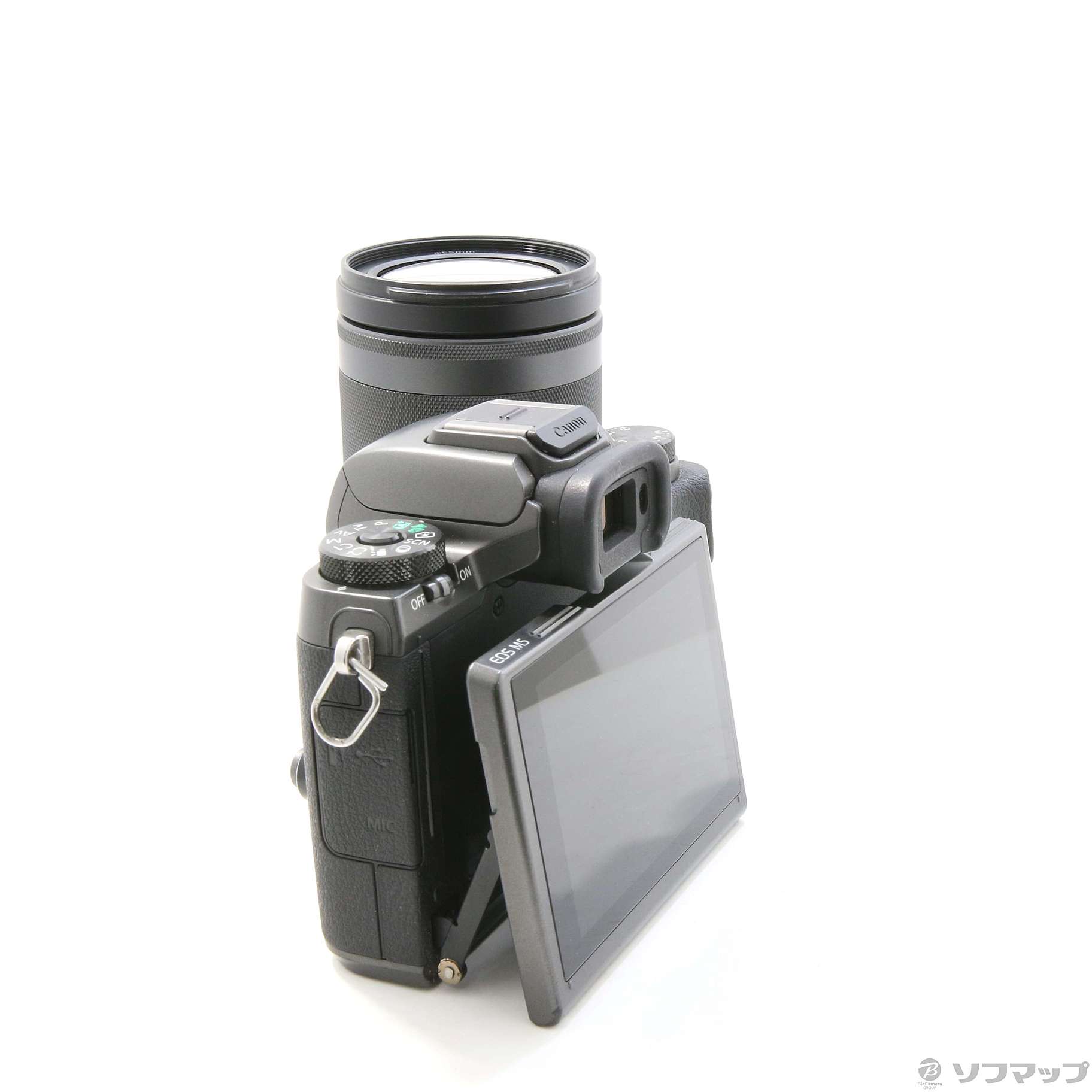 中古】セール対象品 EOS M5 EF-M 18-150 IS STM レンズキット ブラック 